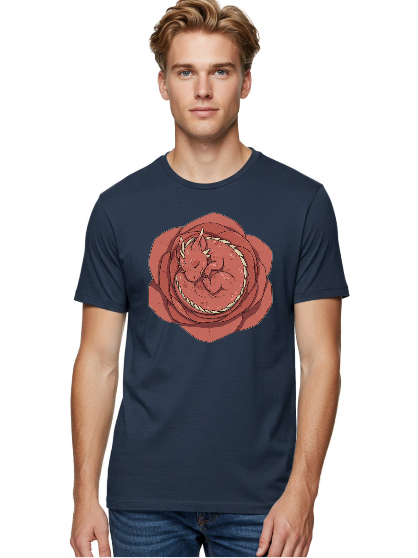 Baby-Dragon-In-Flower Men'S Graphic Tee, 100% Cotton, Comfortable Casual Summer Wear, Machine Washable, Vintage Camera, Old Camera, Antique Camera, Black Camera, Classic Photography, Photography Equipment, Nostalgic Device, Film Camera, Baj996