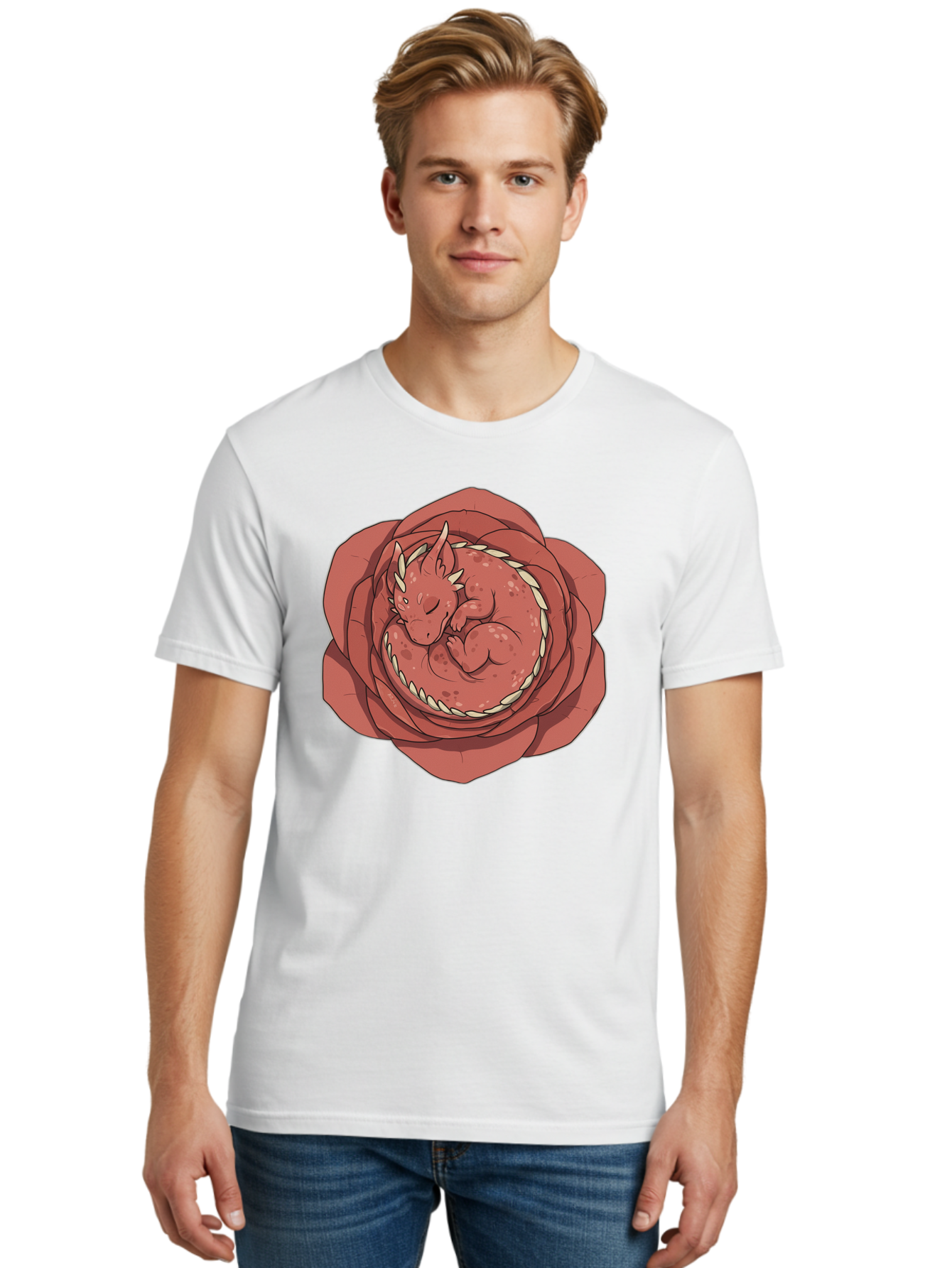 Baby-Dragon-In-Flower Men'S Graphic Tee, 100% Cotton, Comfortable Casual Summer Wear, Machine Washable, Vintage Camera, Old Camera, Antique Camera, Black Camera, Classic Photography, Photography Equipment, Nostalgic Device, Film Camera, Baj996