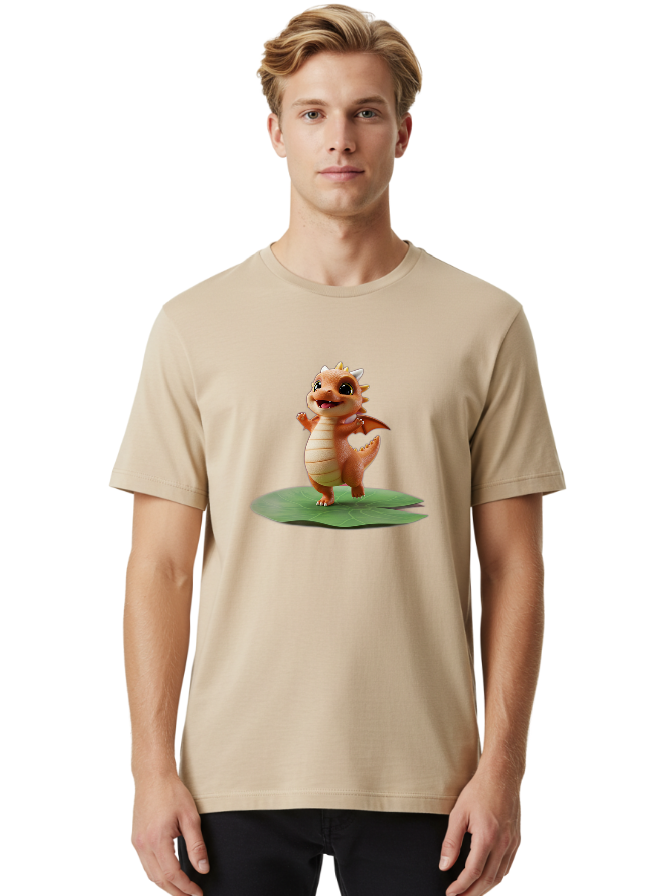 Baby-Dragon-Leaf Men'S Graphic Tee, 100% Cotton, Comfortable Casual Summer Wear, Machine Washable, Vintage Camera, Old Camera, Antique Camera, Black Camera, Classic Photography, Photography Equipment, Nostalgic Device, Film Camera, Camera Art Baj997