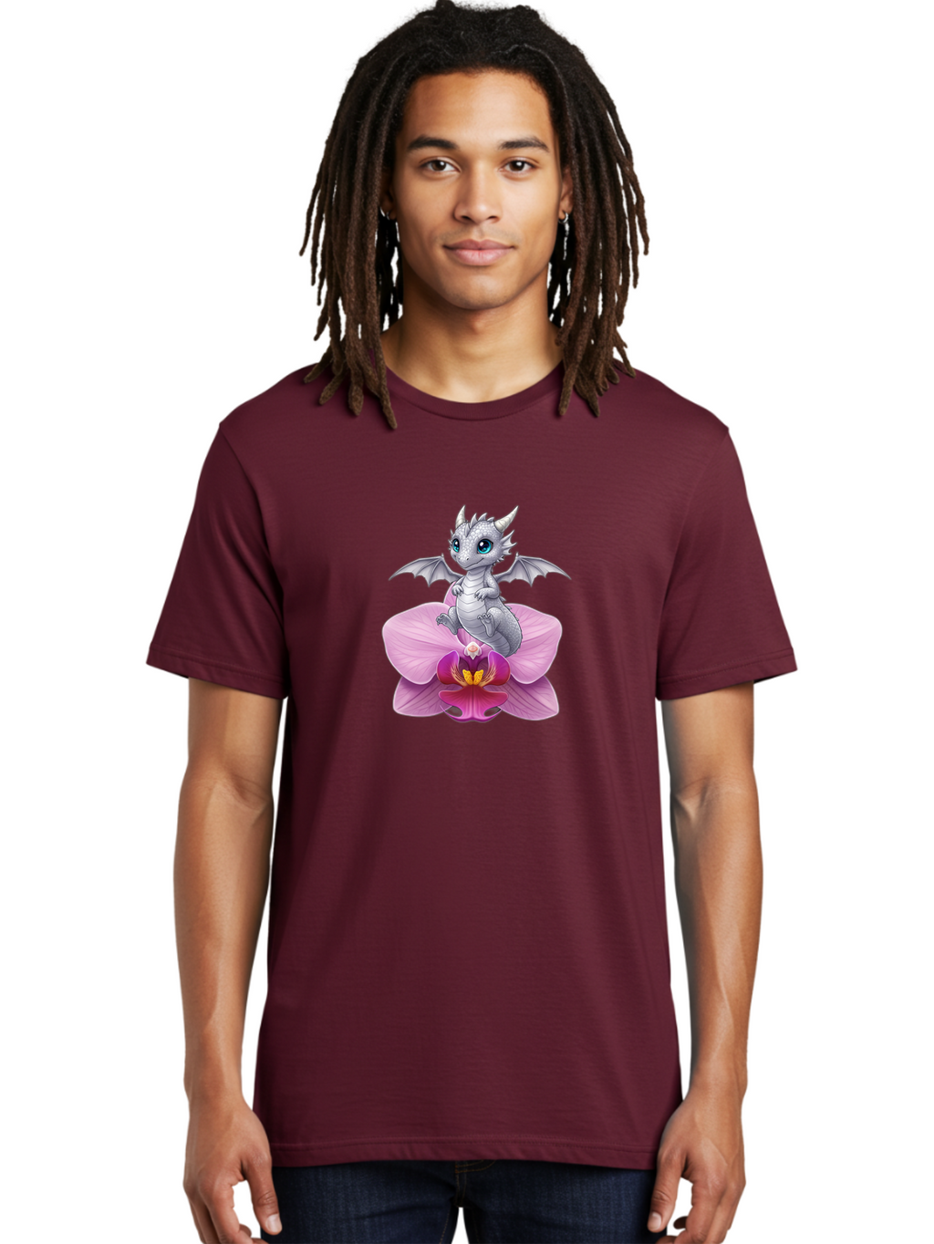 Baby-Dragon-On-Orchid Men'S Graphic Tee, 100% Cotton, Comfortable Casual Summer Wear, Machine Washable, Vintage Camera, Old Camera, Antique Camera, Black Camera, Classic Photography, Photography Equipment, Nostalgic Device, Film Camera, Baj998