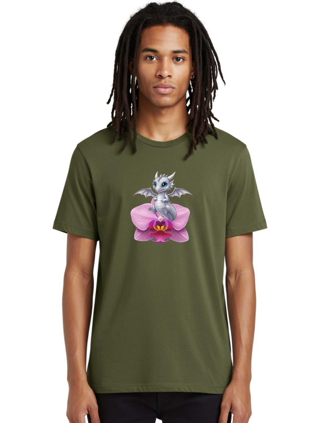 Baby-Dragon-On-Orchid Men'S Graphic Tee, 100% Cotton, Comfortable Casual Summer Wear, Machine Washable, Vintage Camera, Old Camera, Antique Camera, Black Camera, Classic Photography, Photography Equipment, Nostalgic Device, Film Camera, Baj998