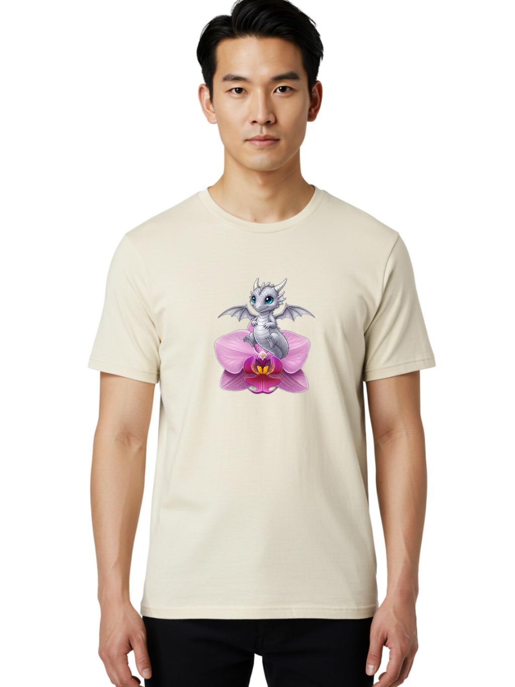 Baby-Dragon-On-Orchid Men'S Graphic Tee, 100% Cotton, Comfortable Casual Summer Wear, Machine Washable, Vintage Camera, Old Camera, Antique Camera, Black Camera, Classic Photography, Photography Equipment, Nostalgic Device, Film Camera, Baj998