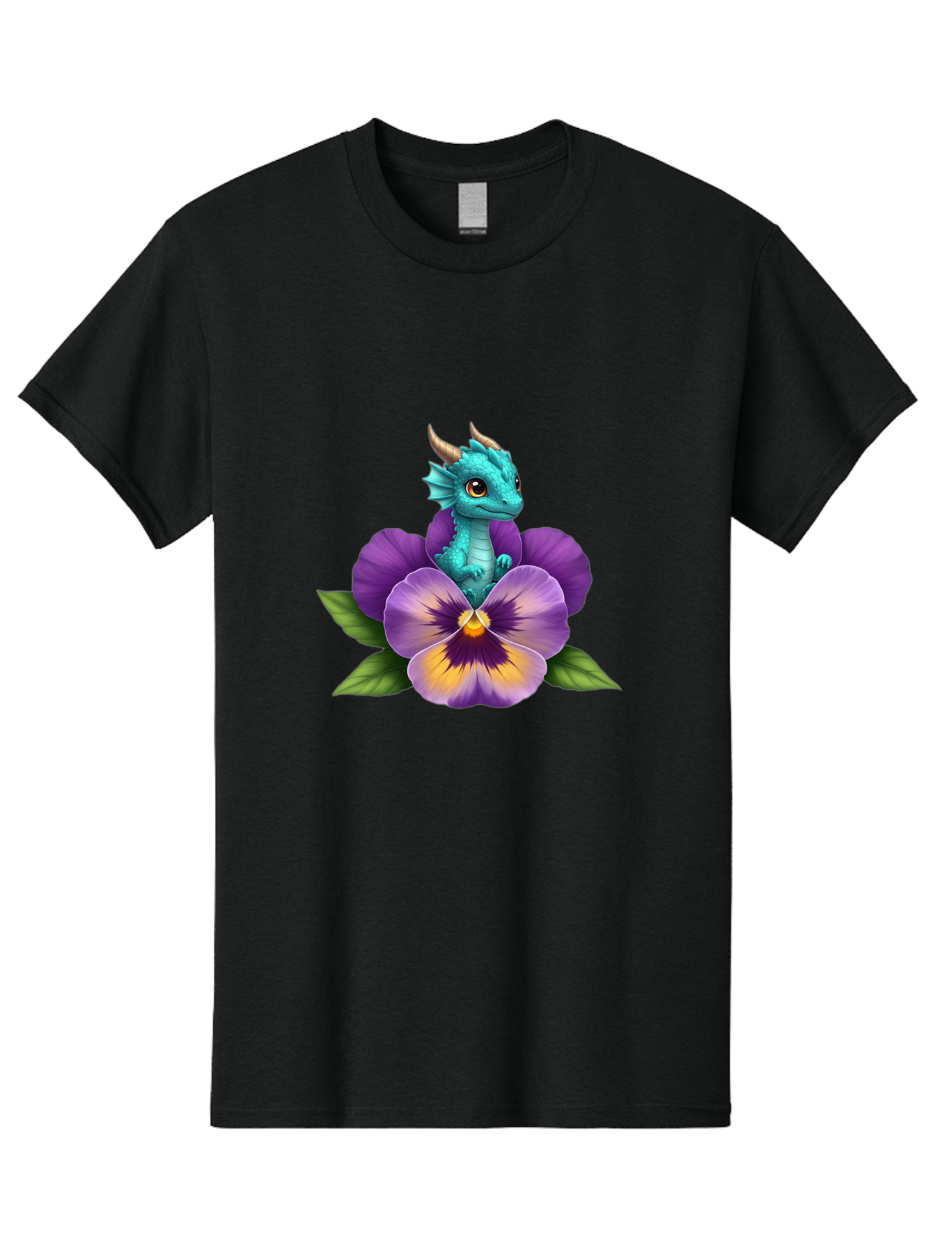 Baby-Dragon-On-Purple-Flower Men'S Graphic Tee, 100% Cotton, Comfortable Casual Summer Wear, Machine Washable, Vintage Camera, Old Camera, Antique Camera, Black Camera, Classic Photography, Photography Equipment, Nostalgic Device, Film Camera, Baj999