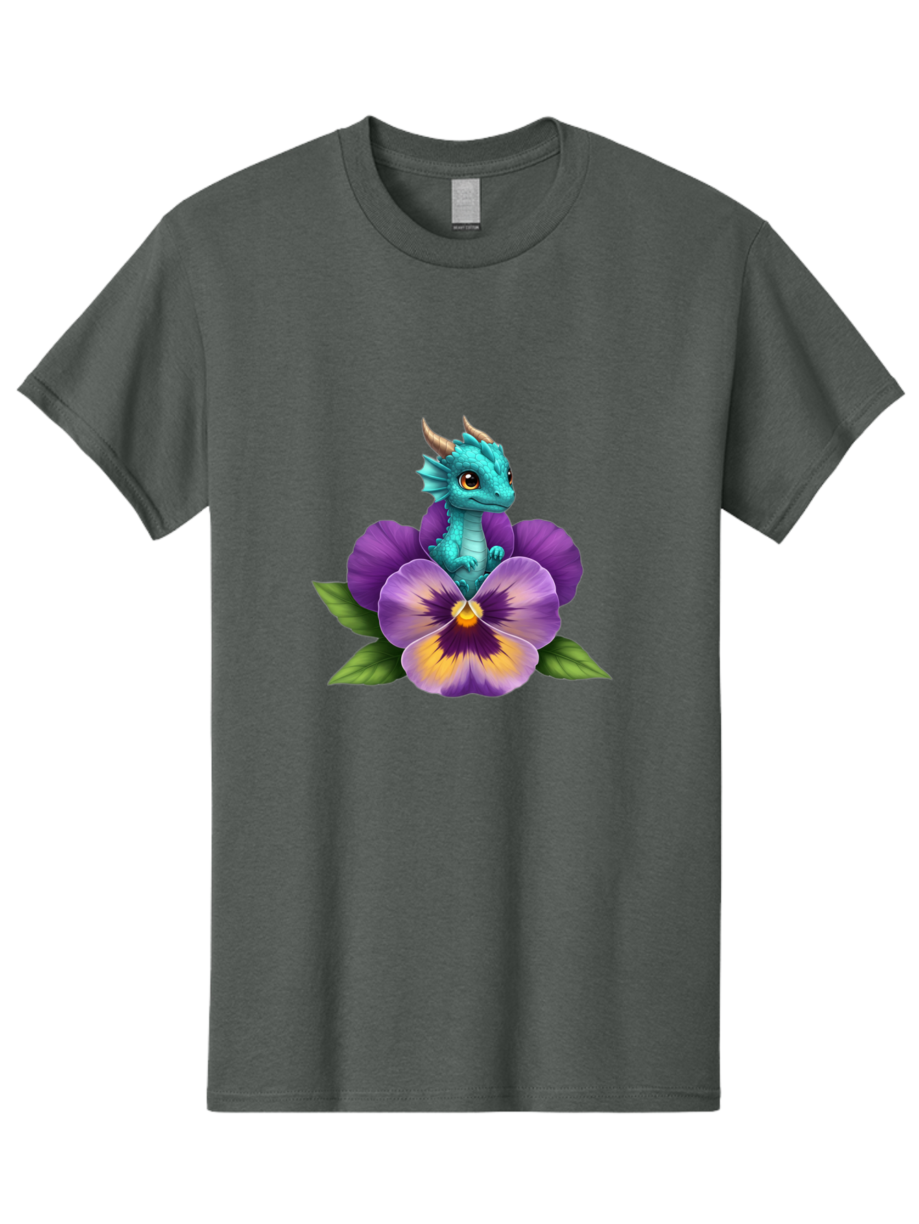 Baby-Dragon-On-Purple-Flower Men'S Graphic Tee, 100% Cotton, Comfortable Casual Summer Wear, Machine Washable, Vintage Camera, Old Camera, Antique Camera, Black Camera, Classic Photography, Photography Equipment, Nostalgic Device, Film Camera, Baj999