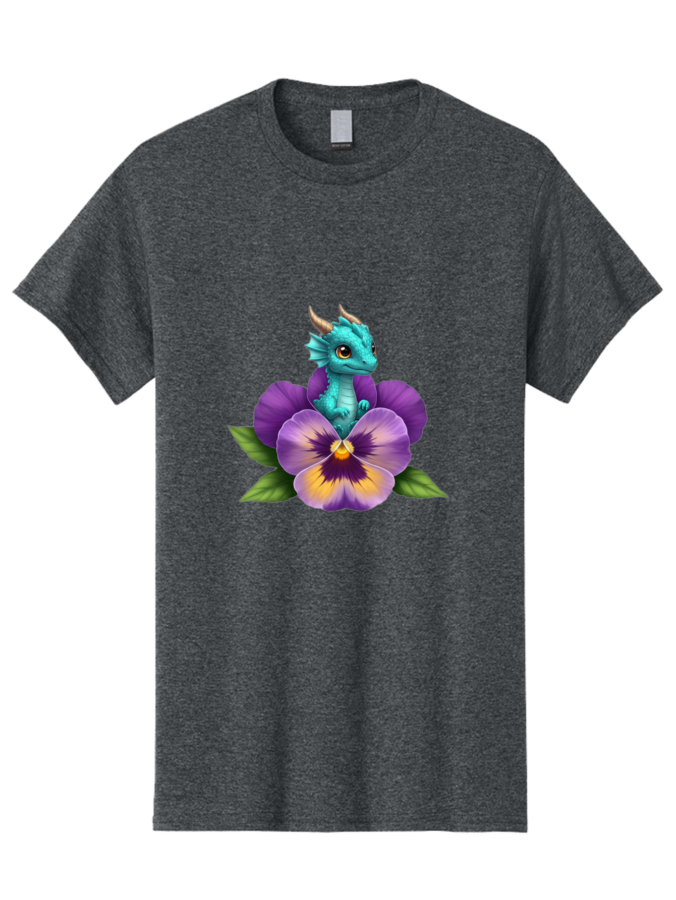 Baby-Dragon-On-Purple-Flower Men'S Graphic Tee, 100% Cotton, Comfortable Casual Summer Wear, Machine Washable, Vintage Camera, Old Camera, Antique Camera, Black Camera, Classic Photography, Photography Equipment, Nostalgic Device, Film Camera, Baj999