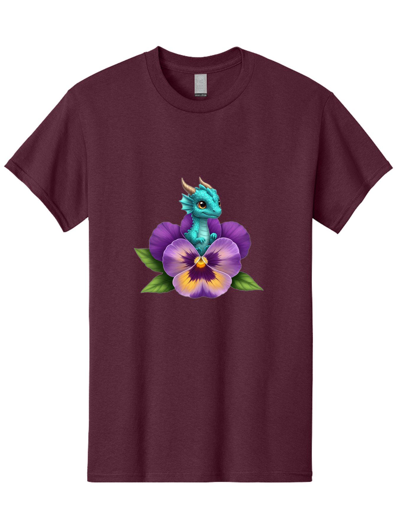 Baby-Dragon-On-Purple-Flower Men'S Graphic Tee, 100% Cotton, Comfortable Casual Summer Wear, Machine Washable, Vintage Camera, Old Camera, Antique Camera, Black Camera, Classic Photography, Photography Equipment, Nostalgic Device, Film Camera, Baj999