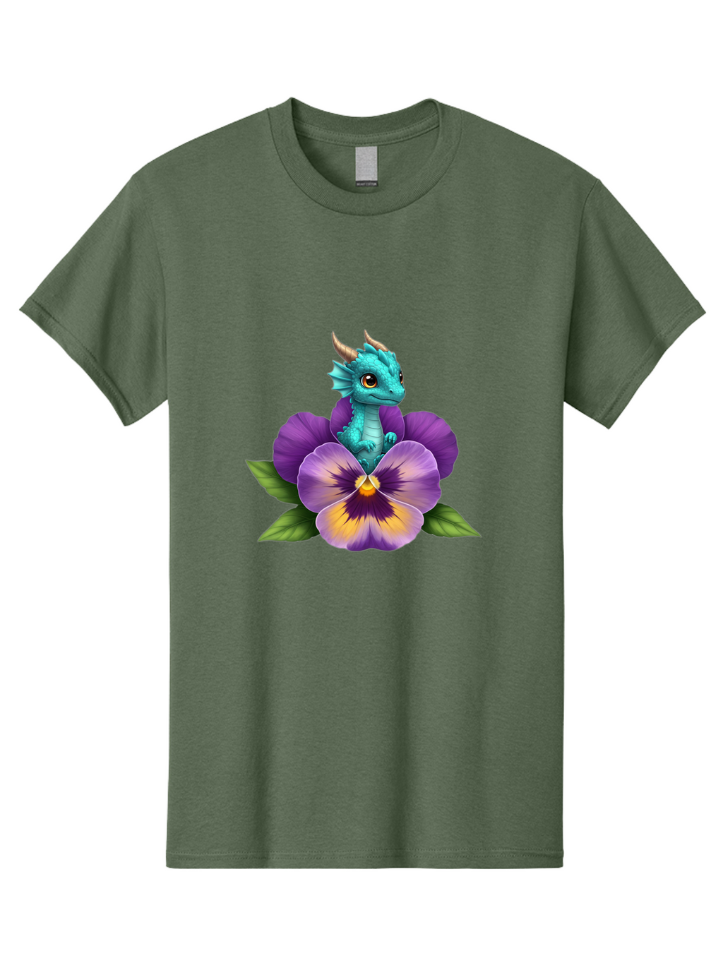 Baby-Dragon-On-Purple-Flower Men'S Graphic Tee, 100% Cotton, Comfortable Casual Summer Wear, Machine Washable, Vintage Camera, Old Camera, Antique Camera, Black Camera, Classic Photography, Photography Equipment, Nostalgic Device, Film Camera, Baj999