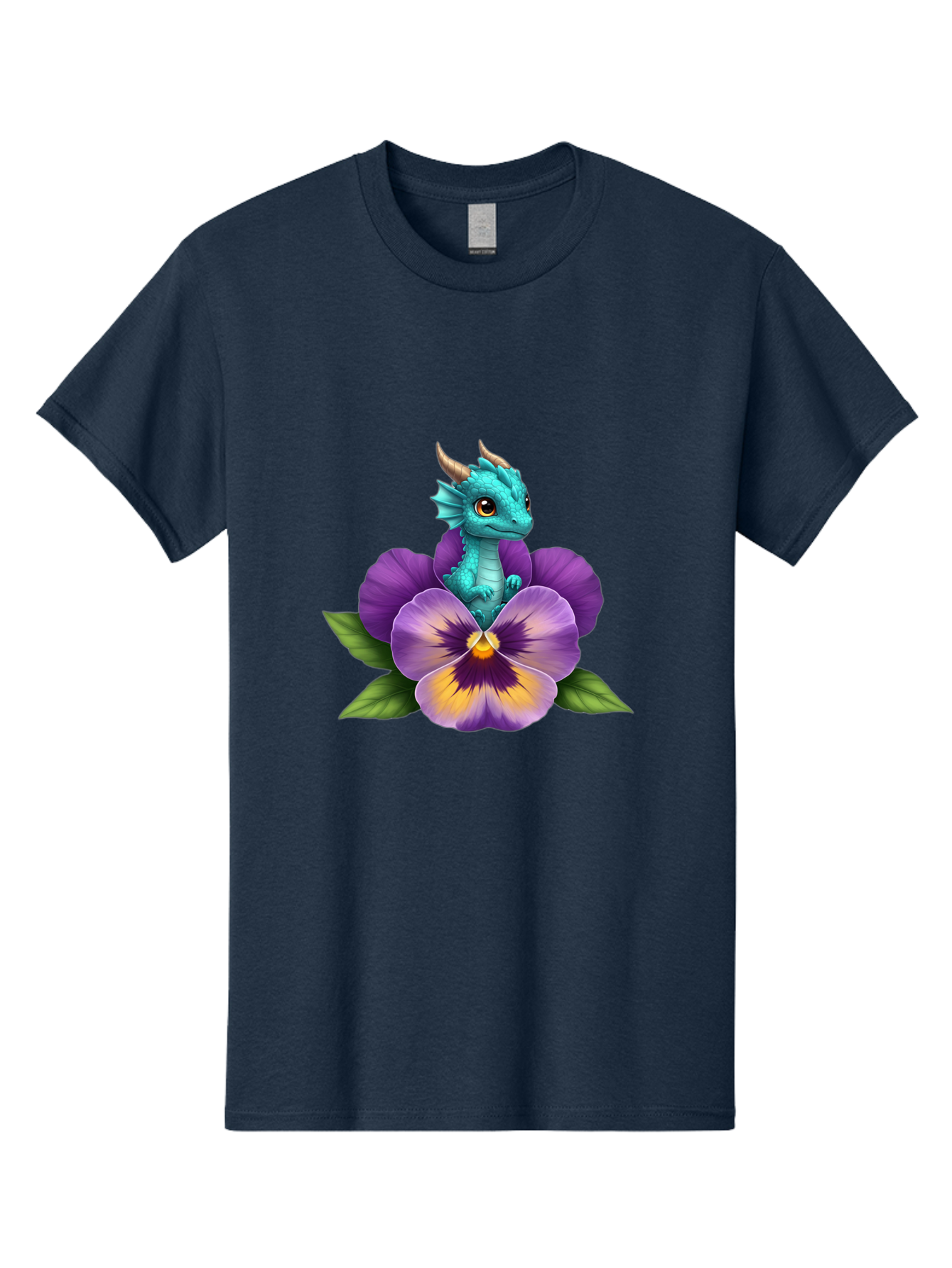 Baby-Dragon-On-Purple-Flower Men'S Graphic Tee, 100% Cotton, Comfortable Casual Summer Wear, Machine Washable, Vintage Camera, Old Camera, Antique Camera, Black Camera, Classic Photography, Photography Equipment, Nostalgic Device, Film Camera, Baj999