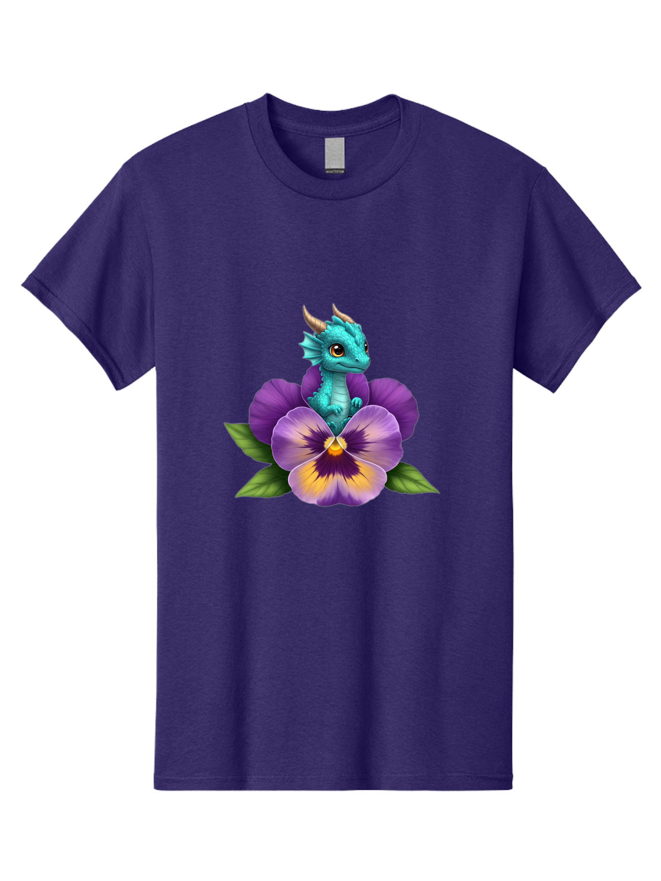 Baby-Dragon-On-Purple-Flower Men'S Graphic Tee, 100% Cotton, Comfortable Casual Summer Wear, Machine Washable, Vintage Camera, Old Camera, Antique Camera, Black Camera, Classic Photography, Photography Equipment, Nostalgic Device, Film Camera, Baj999