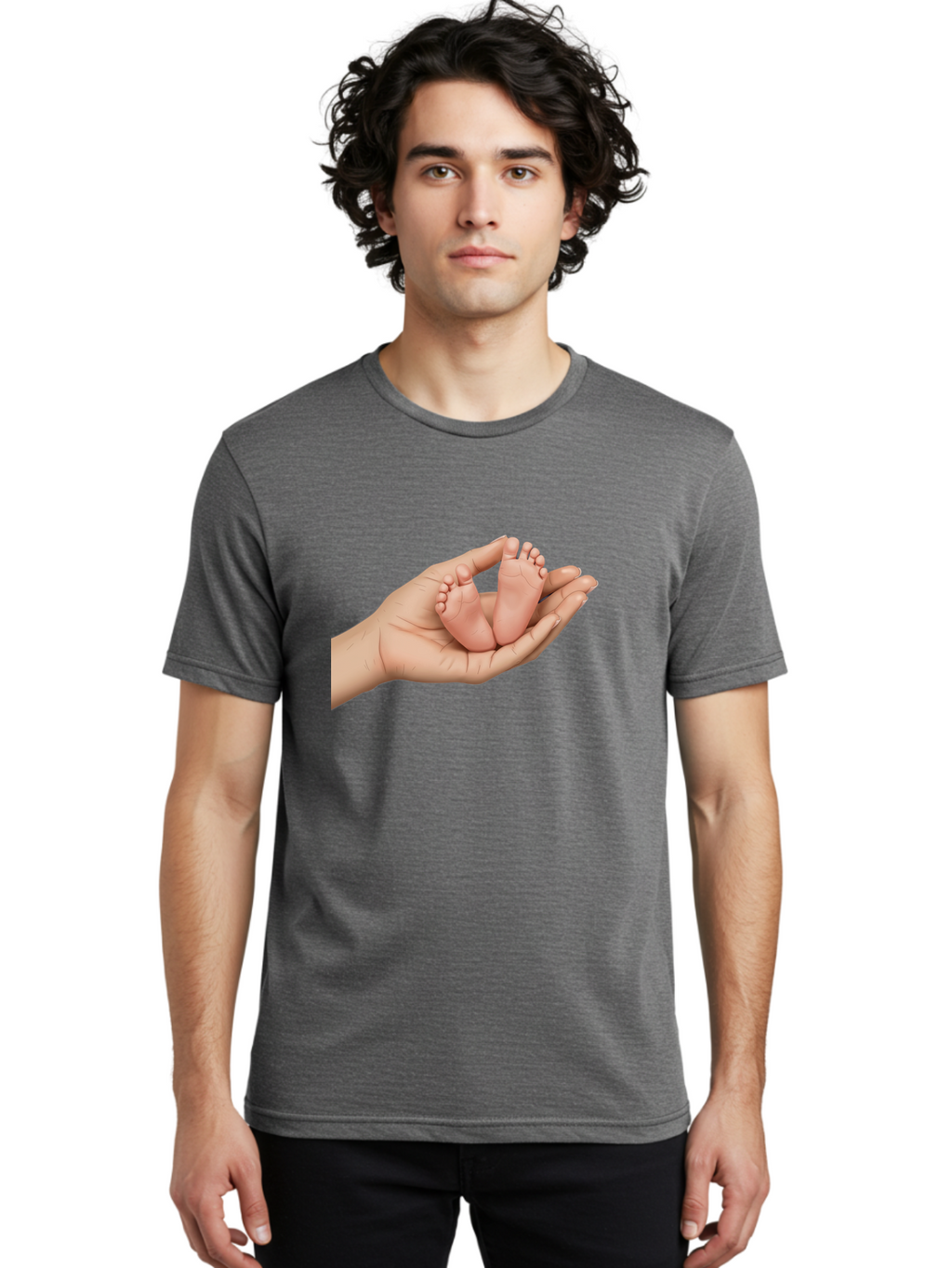 Baby-Feet-1 Men'S Graphic Tee, 100% Cotton, Comfortable Casual Summer Wear, Machine Washable, Vintage Camera, Old Camera, Antique Camera, Black Camera, Classic Photography, Photography Equipment, Nostalgic Device, Film Camera, Camera Art Bak001