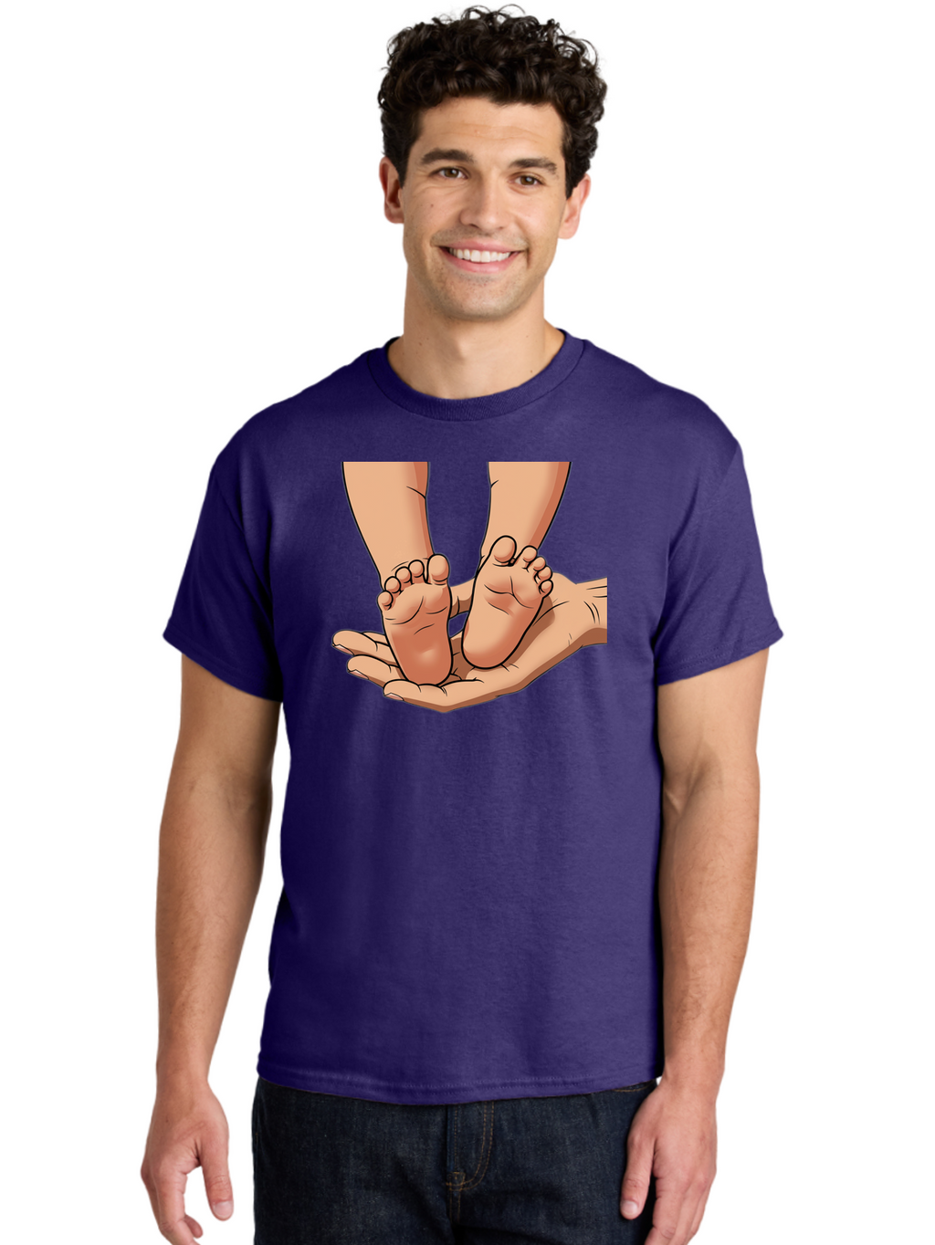 Baby-Feet-2 Men'S Graphic Tee, 100% Cotton, Comfortable Casual Summer Wear, Machine Washable, Vintage Camera, Old Camera, Antique Camera, Black Camera, Classic Photography, Photography Equipment, Nostalgic Device, Film Camera, Camera Art Bak002