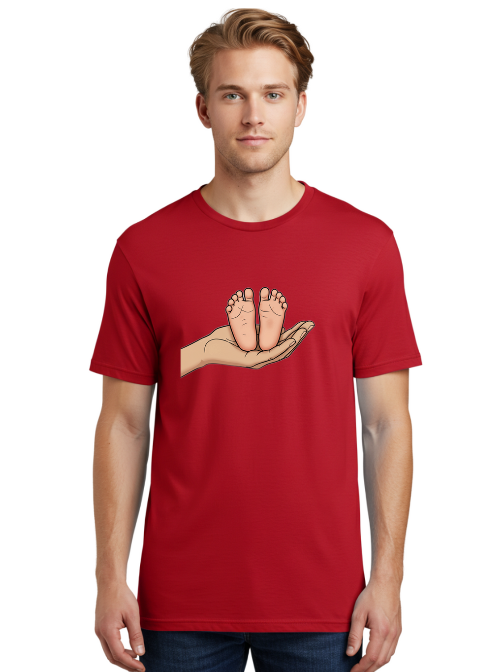 Baby-Feet-3 Men'S Graphic Tee, 100% Cotton, Comfortable Casual Summer Wear, Machine Washable, Vintage Camera, Old Camera, Antique Camera, Black Camera, Classic Photography, Photography Equipment, Nostalgic Device, Film Camera, Camera Art Bak003