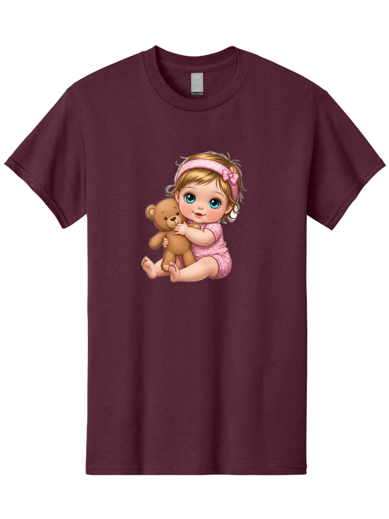 Baby-Girl-With-Teddy-Bear Men'S Graphic Tee, 100% Cotton, Comfortable Casual Summer Wear, Machine Washable, Vintage Camera, Old Camera, Antique Camera, Black Camera, Classic Photography, Photography Equipment, Nostalgic Device, Film Camera, Bak013