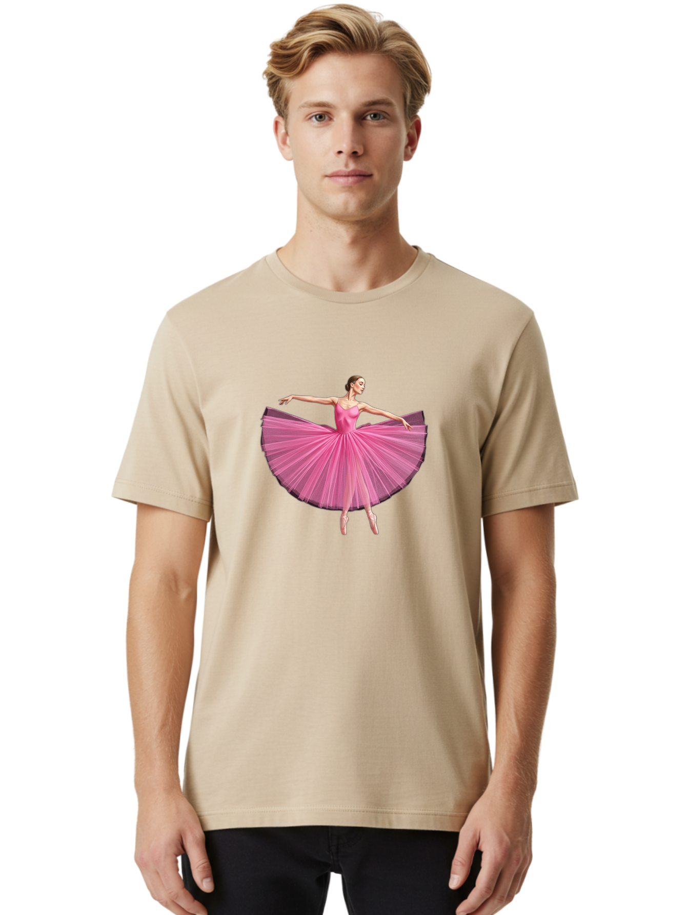 Ballerina-1 Men'S Graphic Tee, 100% Cotton, Comfortable Casual Summer Wear, Machine Washable, Vintage Camera, Old Camera, Antique Camera, Black Camera, Classic Photography, Photography Equipment, Nostalgic Device, Film Camera, Camera Art Bak016