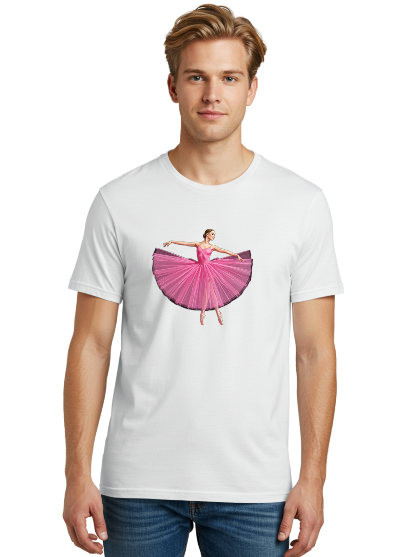 Ballerina-1 Men'S Graphic Tee, 100% Cotton, Comfortable Casual Summer Wear, Machine Washable, Vintage Camera, Old Camera, Antique Camera, Black Camera, Classic Photography, Photography Equipment, Nostalgic Device, Film Camera, Camera Art Bak016