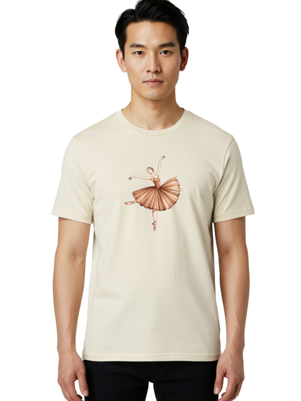 Ballerina-4 Men'S Graphic Tee, 100% Cotton, Comfortable Casual Summer Wear, Machine Washable, Vintage Camera, Old Camera, Antique Camera, Black Camera, Classic Photography, Photography Equipment, Nostalgic Device, Film Camera, Camera Art Bak019
