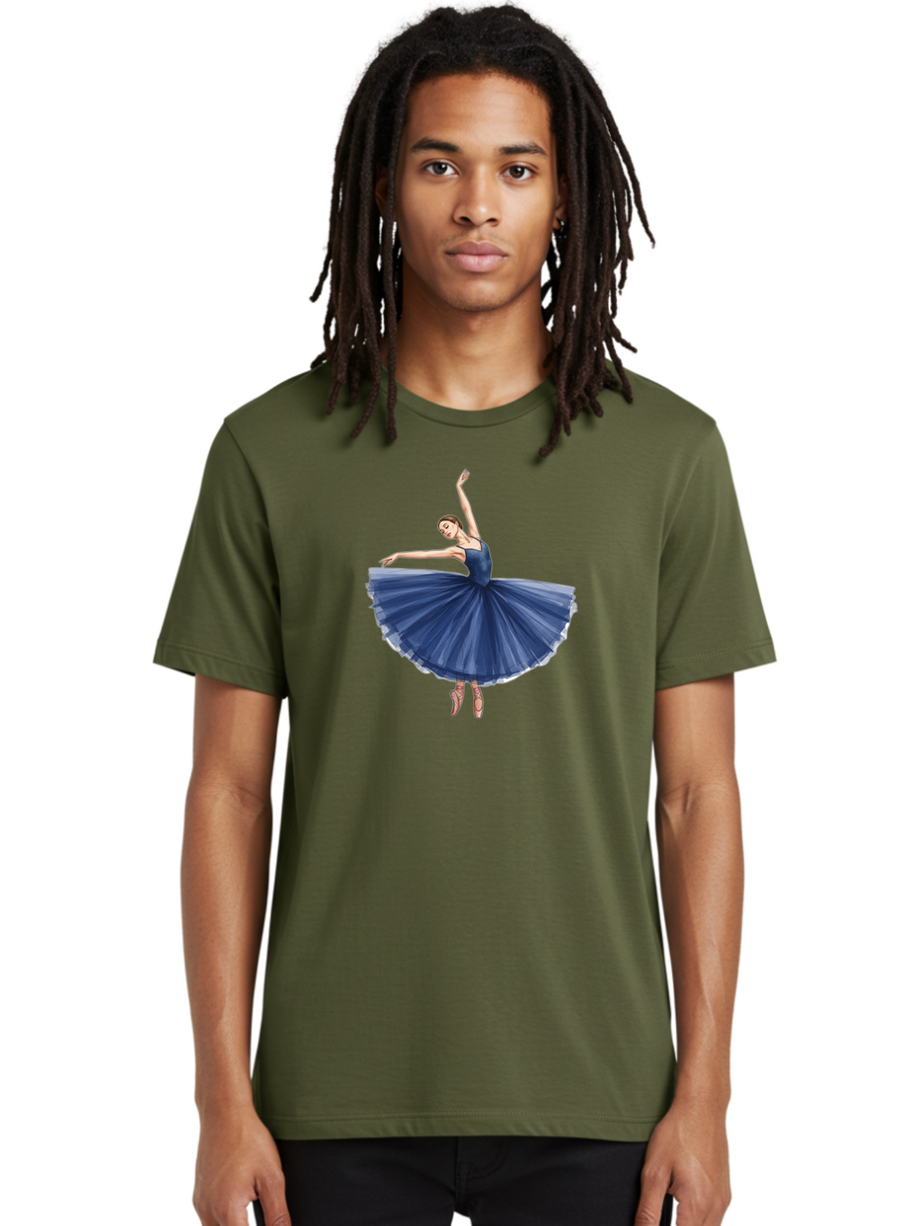 Ballerina-In-Blue-Tutu Men'S Graphic Tee, 100% Cotton, Comfortable Casual Summer Wear, Machine Washable, Vintage Camera, Old Camera, Antique Camera, Black Camera, Classic Photography, Photography Equipment, Nostalgic Device, Film Camera, Bak020