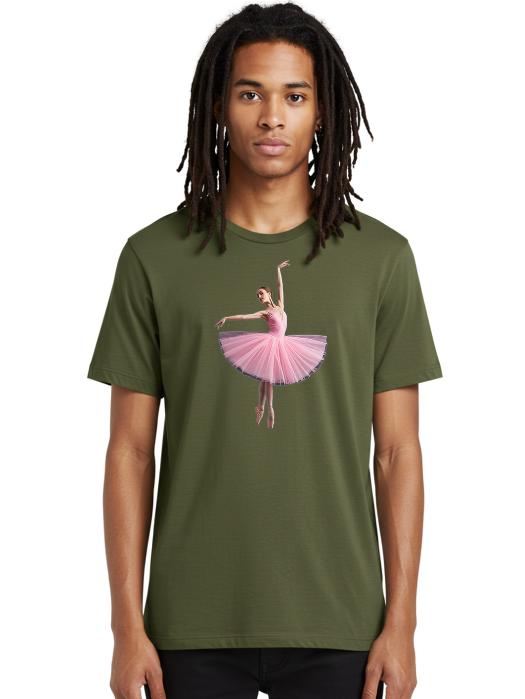 Ballerina-In-Pink-Tutu Men'S Graphic Tee, 100% Cotton, Comfortable Casual Summer Wear, Machine Washable, Vintage Camera, Old Camera, Antique Camera, Black Camera, Classic Photography, Photography Equipment, Nostalgic Device, Film Camera, Bak023