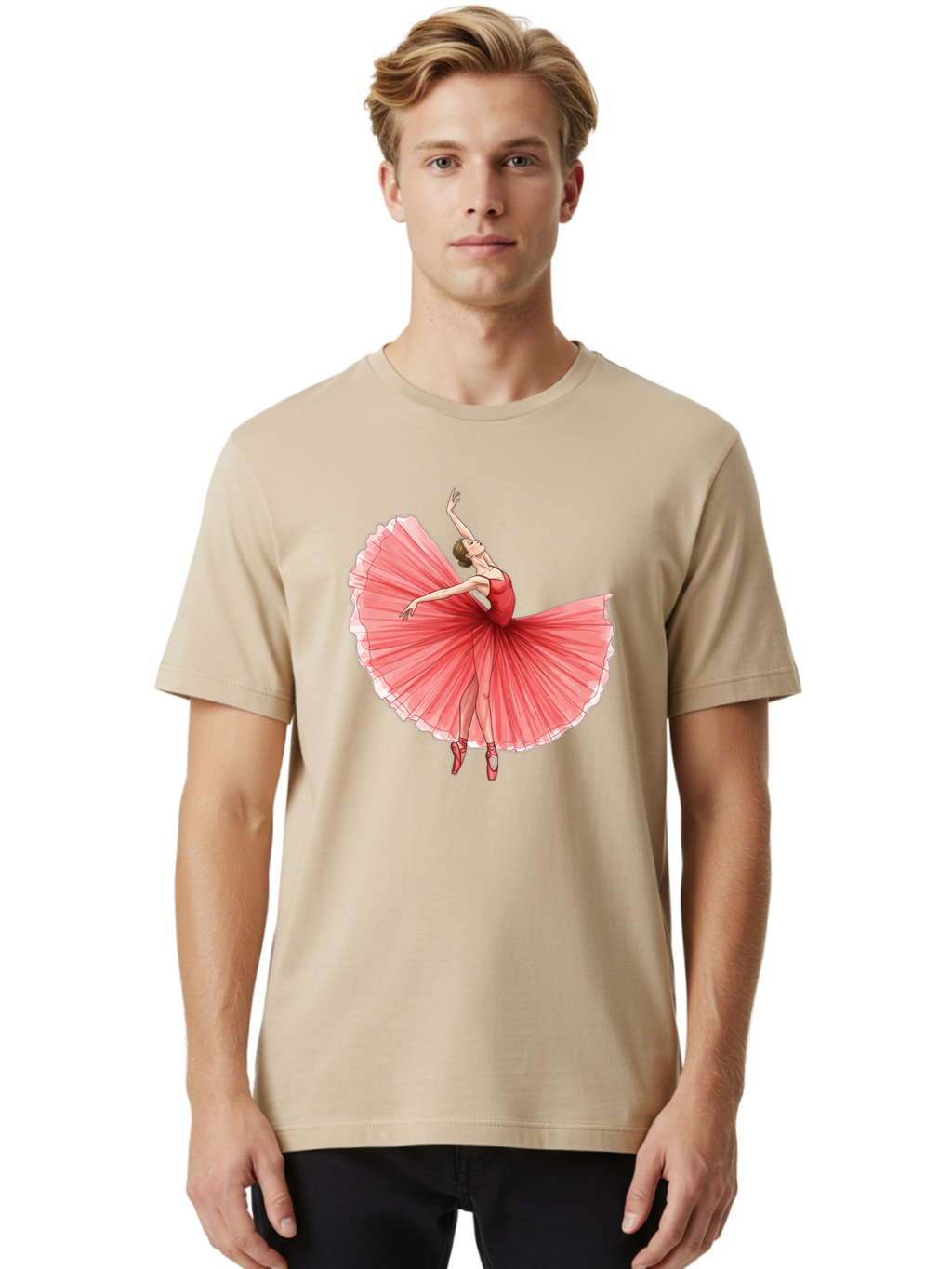Ballerina Men'S Graphic Tee, 100% Cotton, Comfortable Casual Summer Wear, Machine Washable, Vintage Camera, Old Camera, Antique Camera, Black Camera, Classic Photography, Photography Equipment, Nostalgic Device, Film Camera, Camera Art Bak024