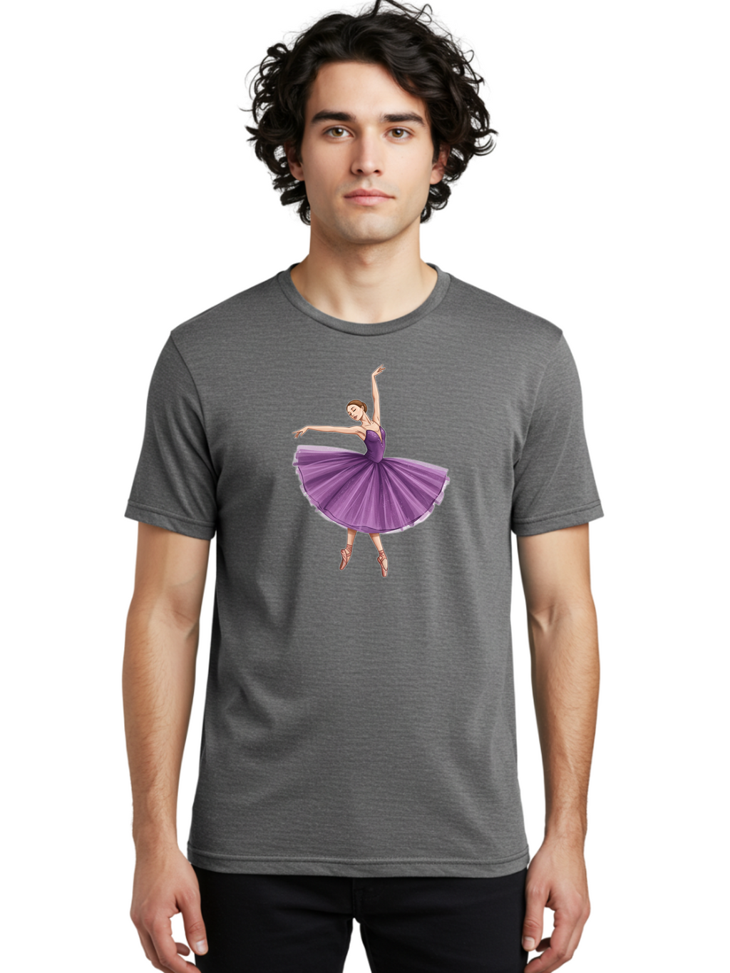 Ballet-Dancer-1 Men'S Graphic Tee, 100% Cotton, Comfortable Casual Summer Wear, Machine Washable, Vintage Camera, Old Camera, Antique Camera, Black Camera, Classic Photography, Photography Equipment, Nostalgic Device, Film Camera, Camera Art Bak026