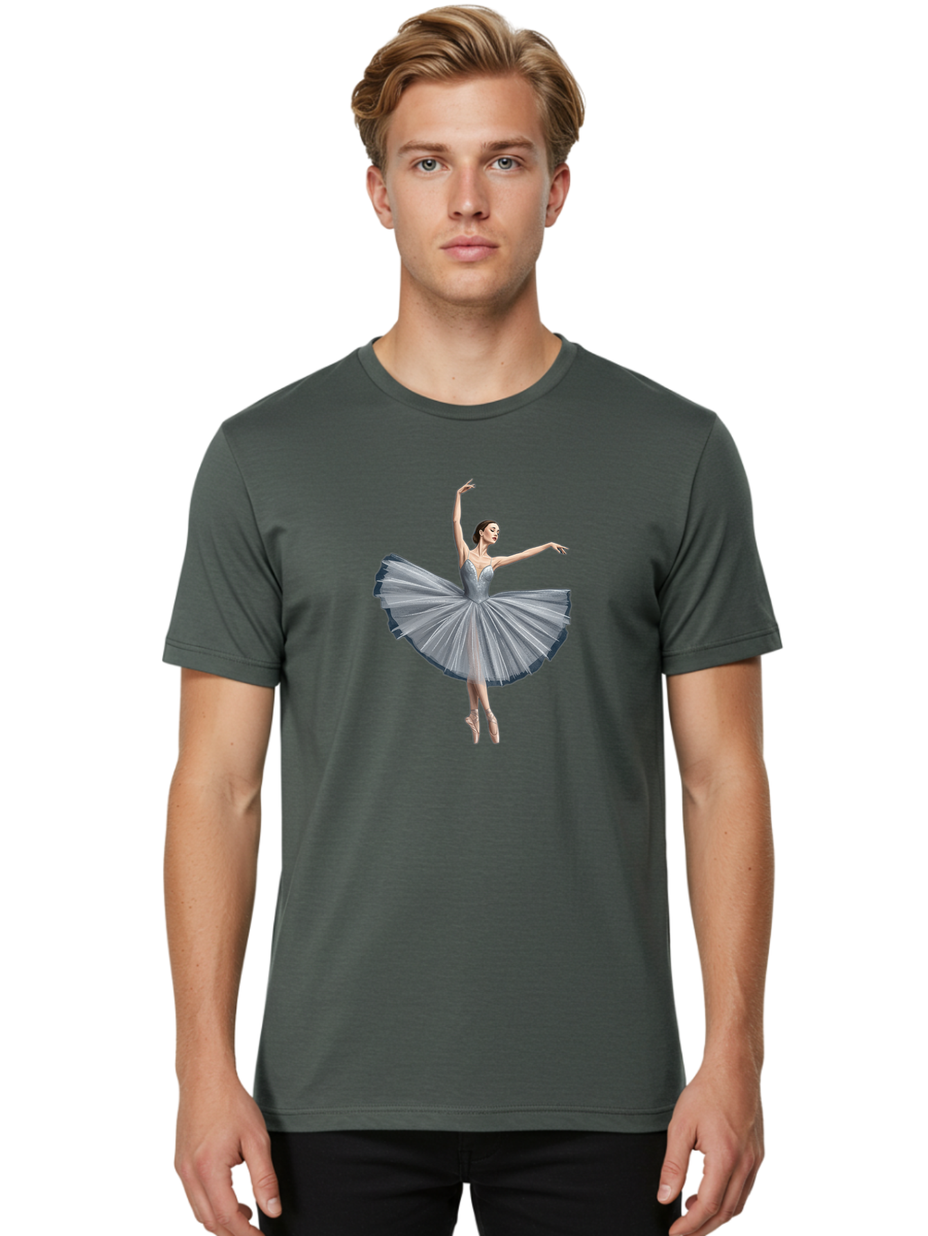 Ballet-Dancer Men'S Graphic Tee, 100% Cotton, Comfortable Casual Summer Wear, Machine Washable, Vintage Camera, Old Camera, Antique Camera, Black Camera, Classic Photography, Photography Equipment, Nostalgic Device, Film Camera, Camera Art Bak027