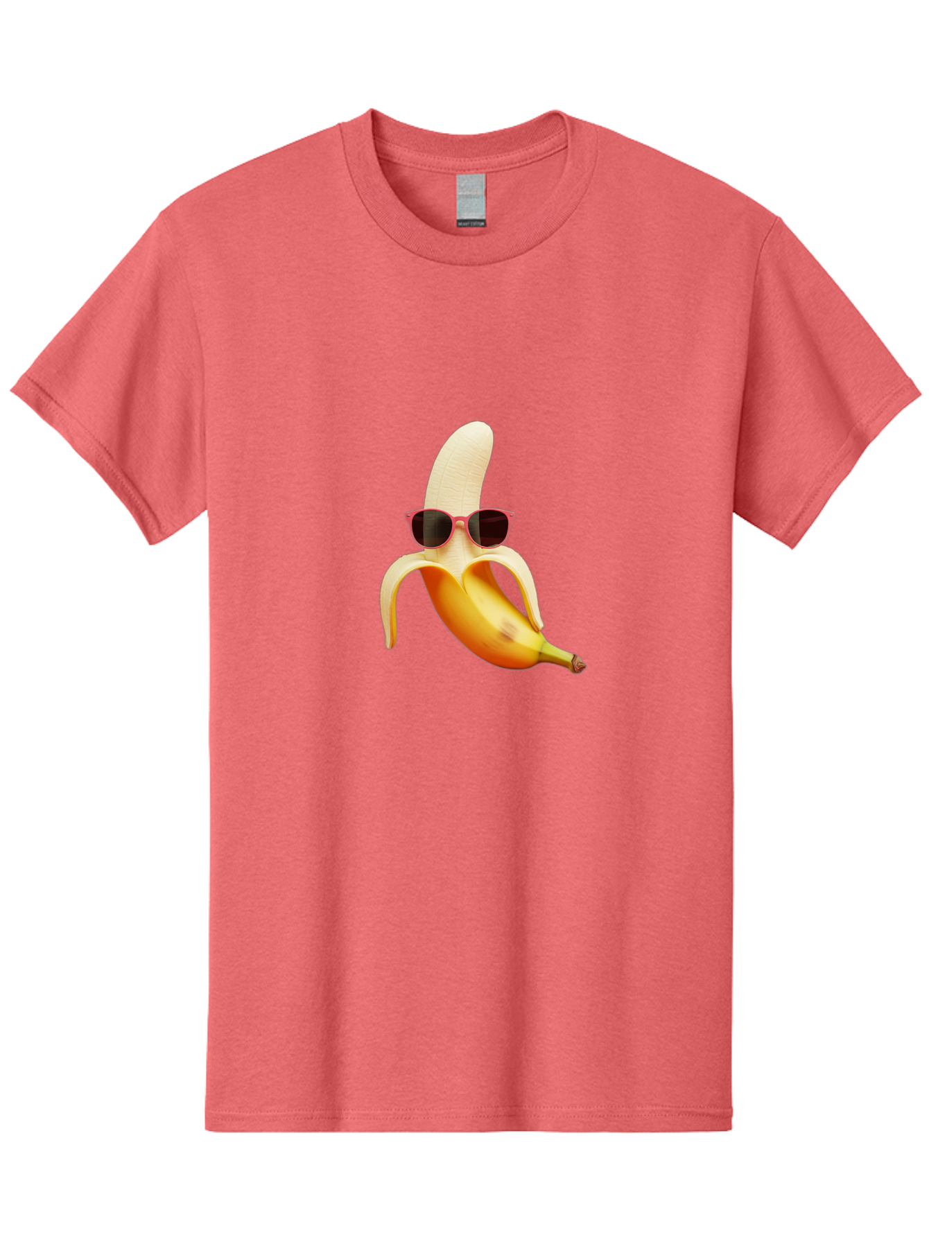 Banana-With-Sunglasses Men'S Graphic Tee, 100% Cotton, Comfortable Casual Summer Wear, Machine Washable, Vintage Camera, Old Camera, Antique Camera, Black Camera, Classic Photography, Photography Equipment, Nostalgic Device, Film Camera, Bak033