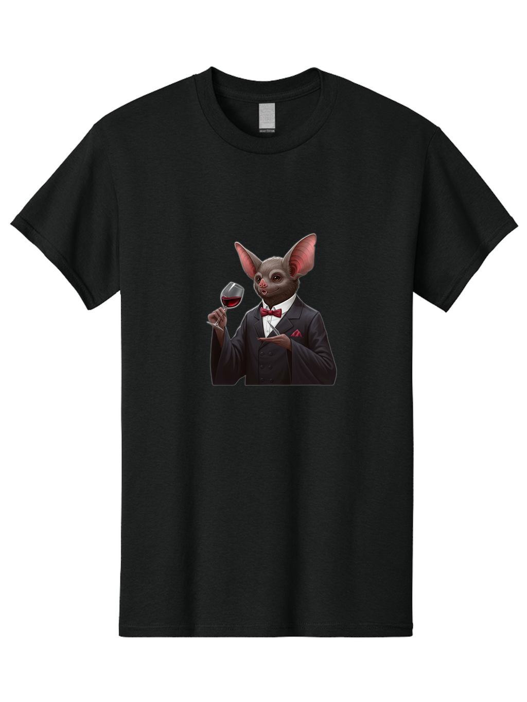 Bat-In-Suit Men'S Graphic Tee, 100% Cotton, Comfortable Casual Summer Wear, Machine Washable, Vintage Camera, Old Camera, Antique Camera, Black Camera, Classic Photography, Photography Equipment, Nostalgic Device, Film Camera, Camera Art Bak034