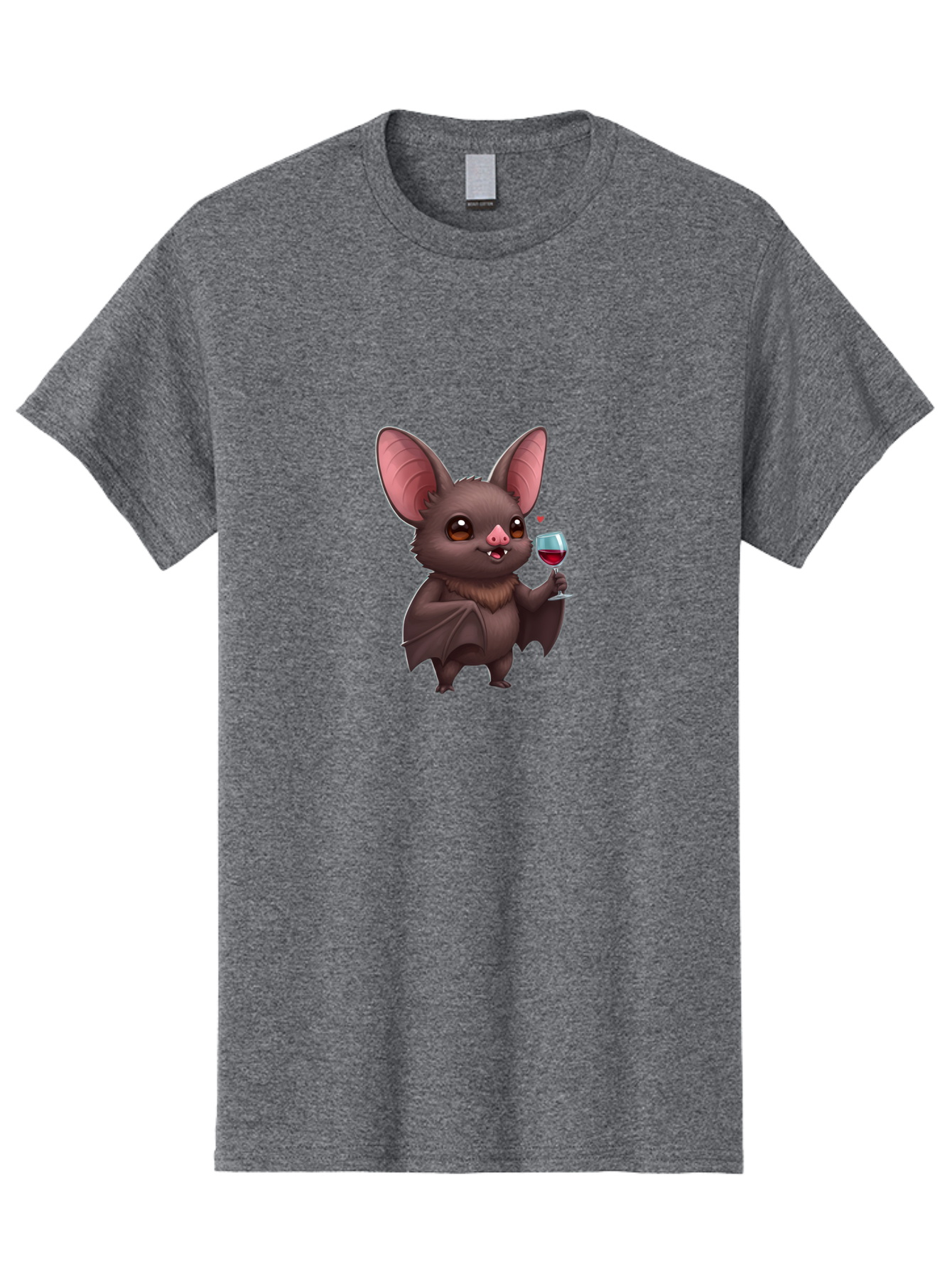 Bat-With-Wine-Glass Men'S Graphic Tee, 100% Cotton, Comfortable Casual Summer Wear, Machine Washable, Vintage Camera, Old Camera, Antique Camera, Black Camera, Classic Photography, Photography Equipment, Nostalgic Device, Film Camera, Bak035