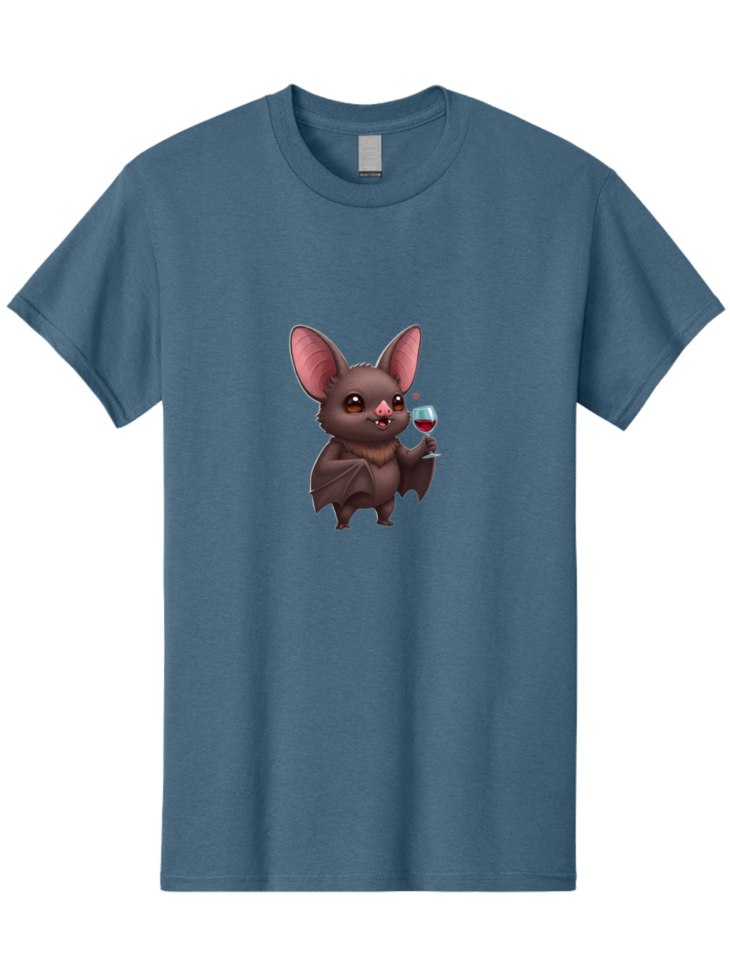 Bat-With-Wine-Glass Men'S Graphic Tee, 100% Cotton, Comfortable Casual Summer Wear, Machine Washable, Vintage Camera, Old Camera, Antique Camera, Black Camera, Classic Photography, Photography Equipment, Nostalgic Device, Film Camera, Bak035