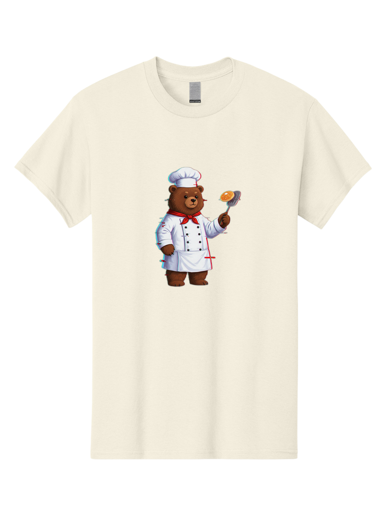 Bear-Chef Men'S Graphic Tee, 100% Cotton, Comfortable Casual Summer Wear, Machine Washable, Vintage Camera, Old Camera, Antique Camera, Black Camera, Classic Photography, Photography Equipment, Nostalgic Device, Film Camera, Camera Art Bak039
