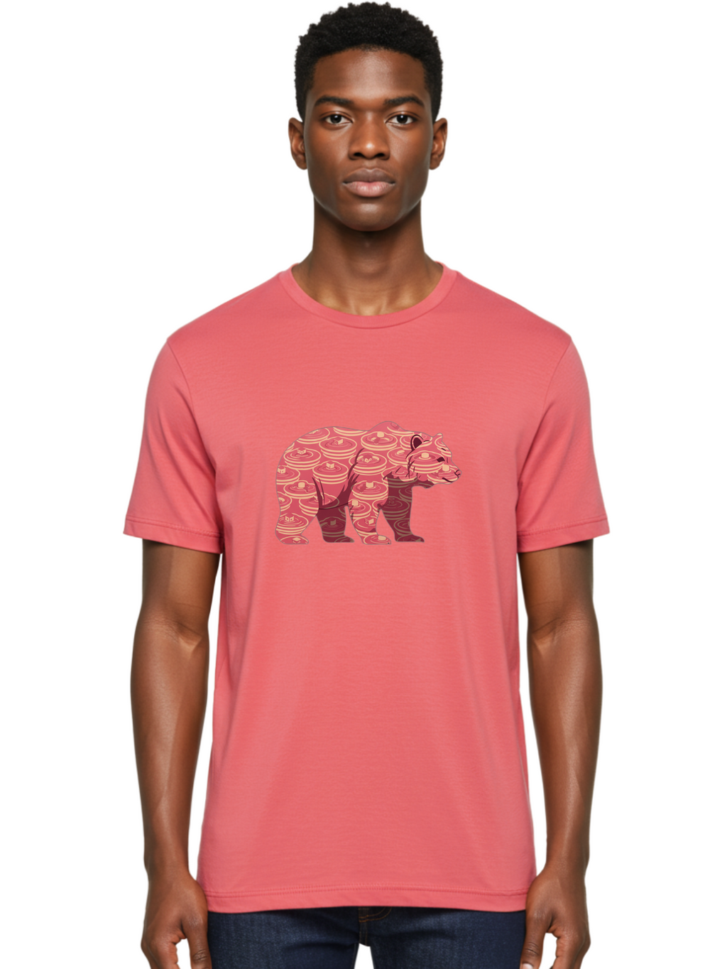 Bear-Coin Men'S Graphic Tee, 100% Cotton, Comfortable Casual Summer Wear, Machine Washable, Vintage Camera, Old Camera, Antique Camera, Black Camera, Classic Photography, Photography Equipment, Nostalgic Device, Film Camera, Camera Art Bak040