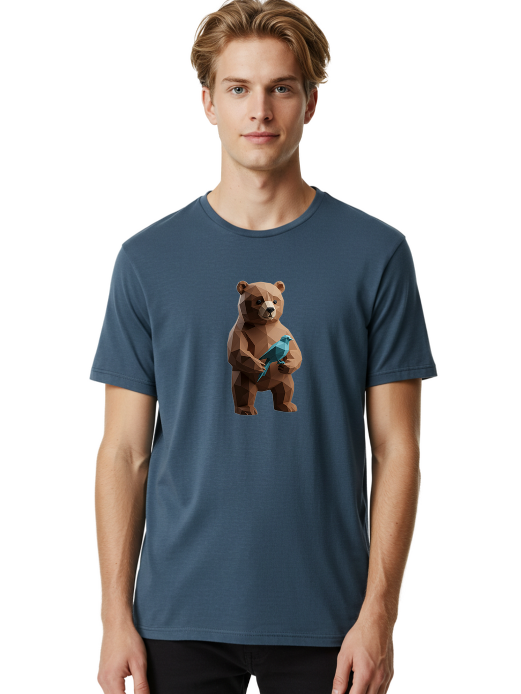 Bear-With-Bird Men'S Graphic Tee, 100% Cotton, Comfortable Casual Summer Wear, Machine Washable, Vintage Camera, Old Camera, Antique Camera, Black Camera, Classic Photography, Photography Equipment, Nostalgic Device, Film Camera, Camera Art Bak042