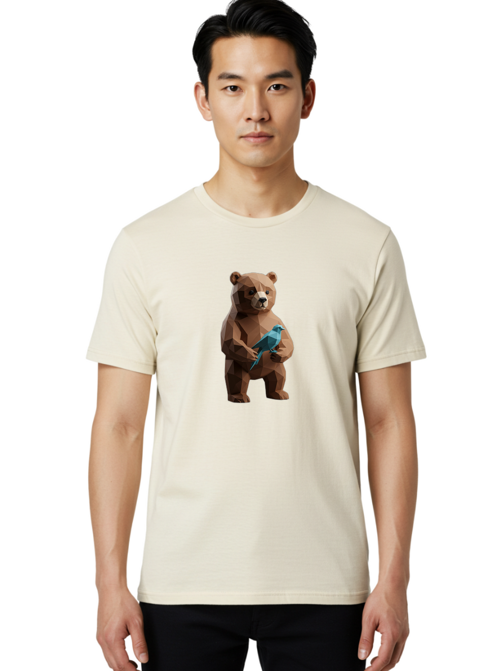 Bear-With-Bird Men'S Graphic Tee, 100% Cotton, Comfortable Casual Summer Wear, Machine Washable, Vintage Camera, Old Camera, Antique Camera, Black Camera, Classic Photography, Photography Equipment, Nostalgic Device, Film Camera, Camera Art Bak042