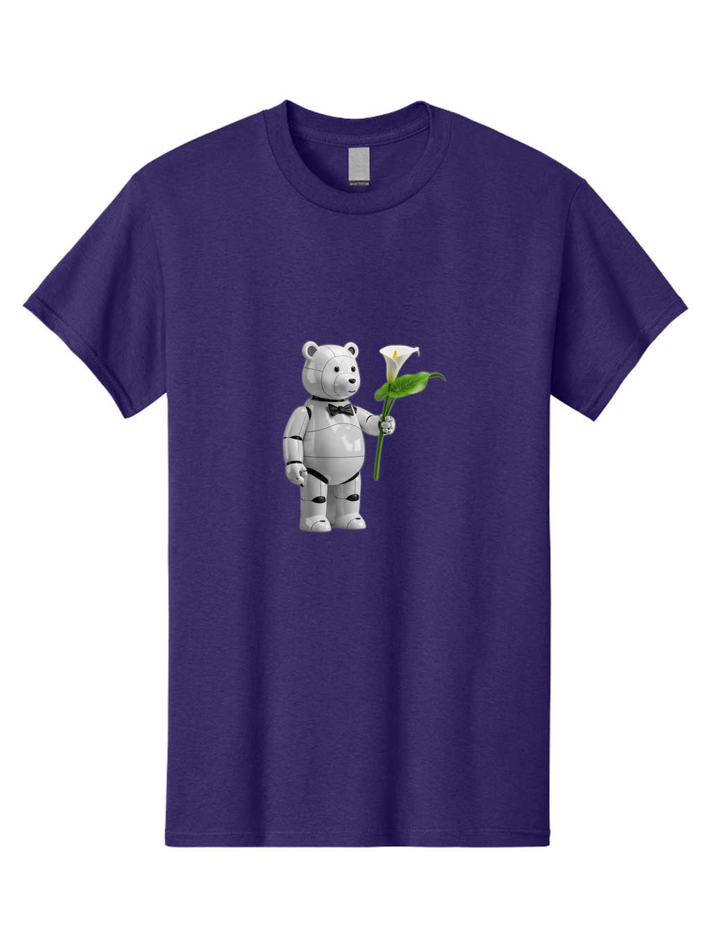 Bearbrick-Robot Men'S Graphic Tee, 100% Cotton, Comfortable Casual Summer Wear, Machine Washable, Vintage Camera, Old Camera, Antique Camera, Black Camera, Classic Photography, Photography Equipment, Nostalgic Device, Film Camera, Camera Art Bak045
