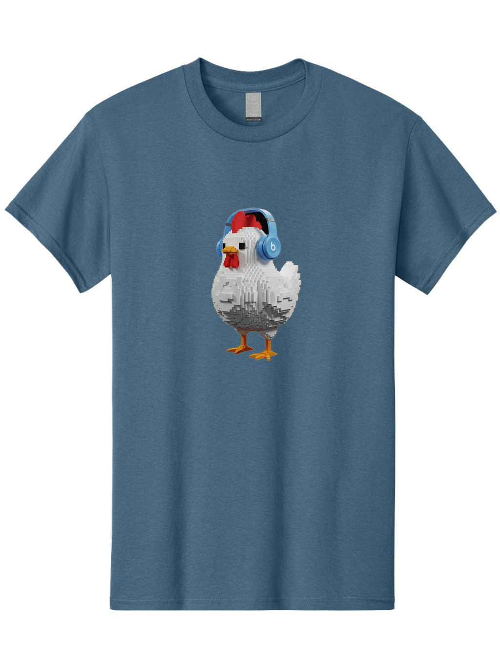 Beats-Chicken Men'S Graphic Tee, 100% Cotton, Comfortable Casual Summer Wear, Machine Washable, Vintage Camera, Old Camera, Antique Camera, Black Camera, Classic Photography, Photography Equipment, Nostalgic Device, Film Camera, Camera Art Bak049