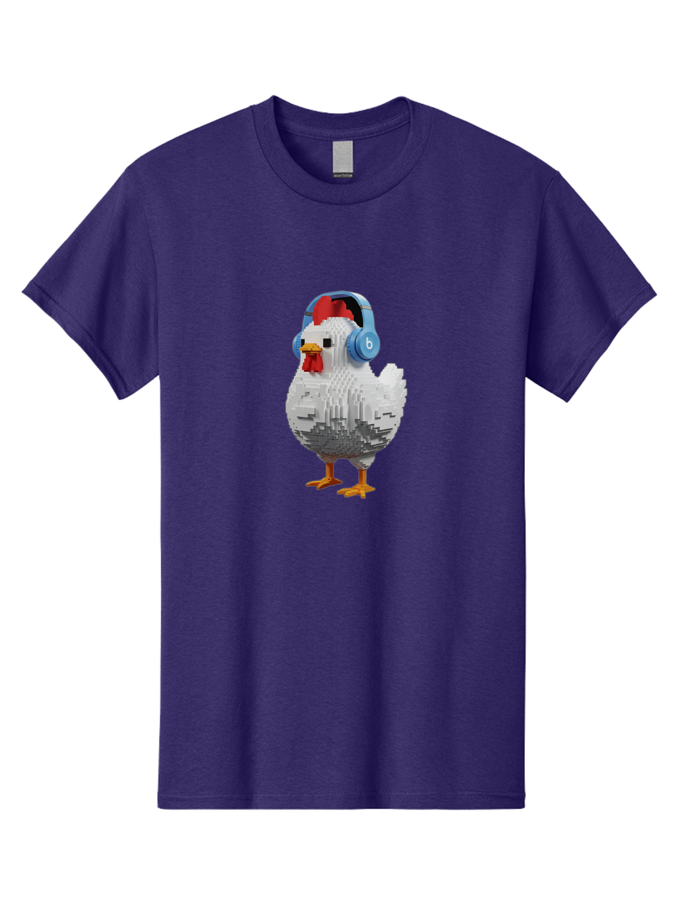 Beats-Chicken Men'S Graphic Tee, 100% Cotton, Comfortable Casual Summer Wear, Machine Washable, Vintage Camera, Old Camera, Antique Camera, Black Camera, Classic Photography, Photography Equipment, Nostalgic Device, Film Camera, Camera Art Bak049