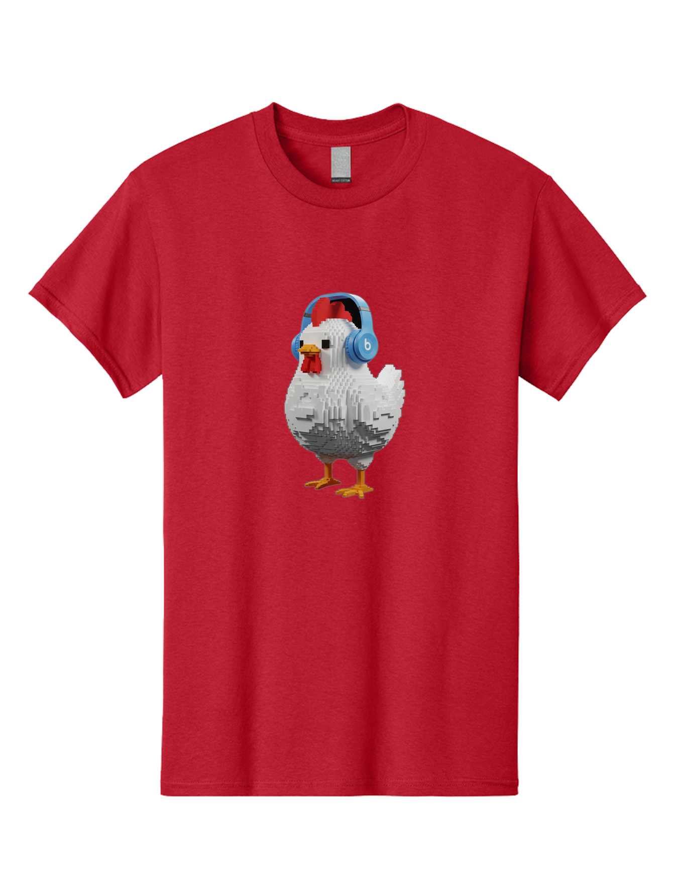 Beats-Chicken Men'S Graphic Tee, 100% Cotton, Comfortable Casual Summer Wear, Machine Washable, Vintage Camera, Old Camera, Antique Camera, Black Camera, Classic Photography, Photography Equipment, Nostalgic Device, Film Camera, Camera Art Bak049