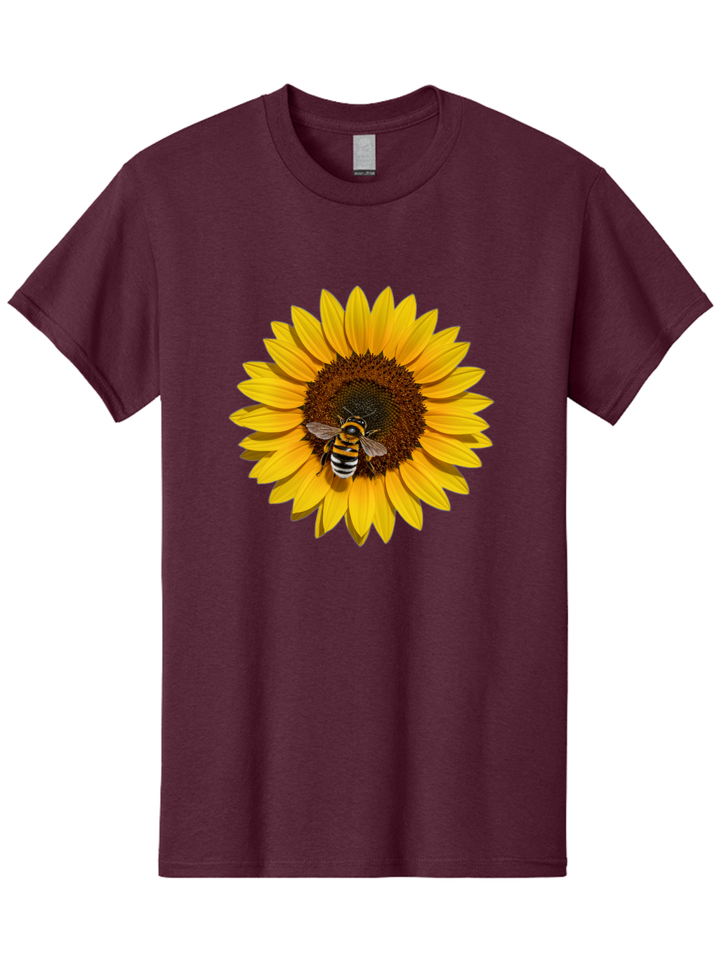 Bee-On-Sunflower Men'S Graphic Tee, 100% Cotton, Comfortable Casual Summer Wear, Machine Washable, Vintage Camera, Old Camera, Antique Camera, Black Camera, Classic Photography, Photography Equipment, Nostalgic Device, Film Camera, Camera Art Bak050