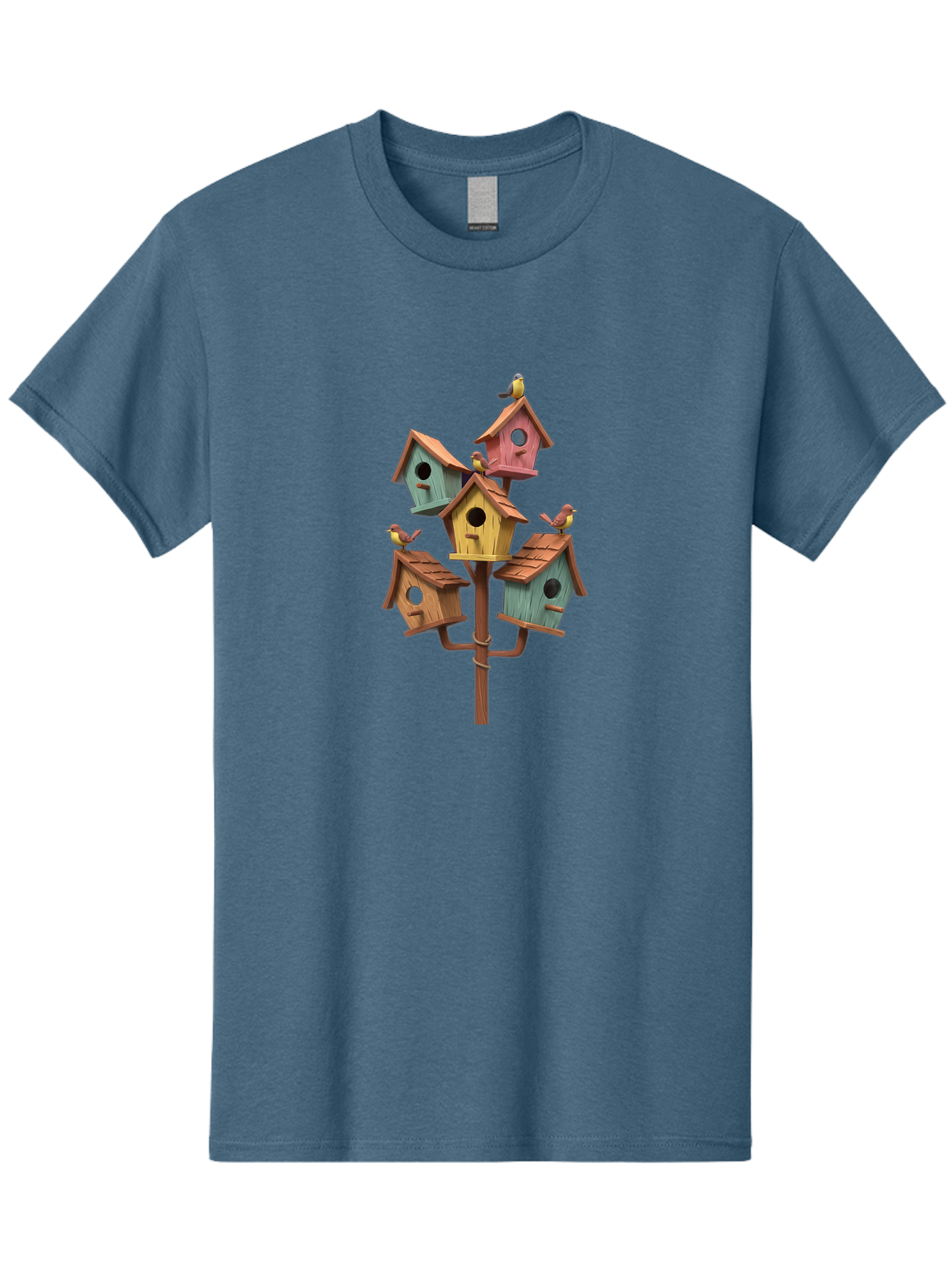 Birdhouses Men'S Graphic Tee, 100% Cotton, Comfortable Casual Summer Wear, Machine Washable, Vintage Camera, Old Camera, Antique Camera, Black Camera, Classic Photography, Photography Equipment, Nostalgic Device, Film Camera, Camera Art Bak054