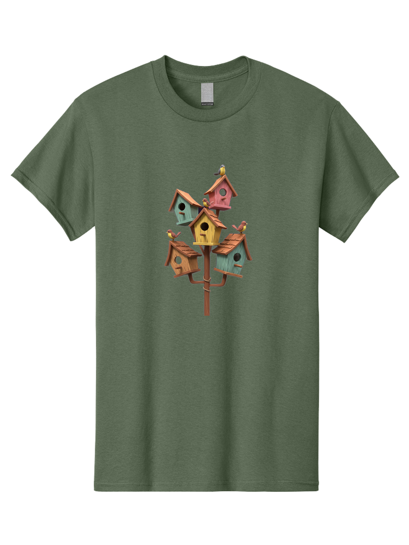 Birdhouses Men'S Graphic Tee, 100% Cotton, Comfortable Casual Summer Wear, Machine Washable, Vintage Camera, Old Camera, Antique Camera, Black Camera, Classic Photography, Photography Equipment, Nostalgic Device, Film Camera, Camera Art Bak054