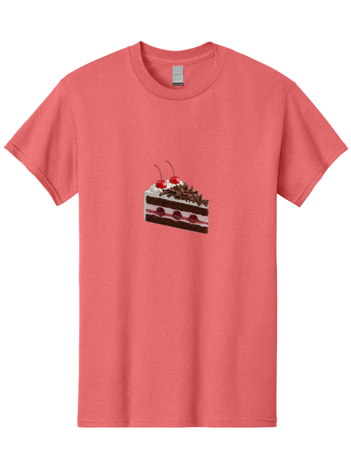 Black-Forest-Cake-1 Men'S Graphic Tee, 100% Cotton, Comfortable Casual Summer Wear, Machine Washable, Vintage Camera, Old Camera, Antique Camera, Black Camera, Classic Photography, Photography Equipment, Nostalgic Device, Film Camera, Bak068