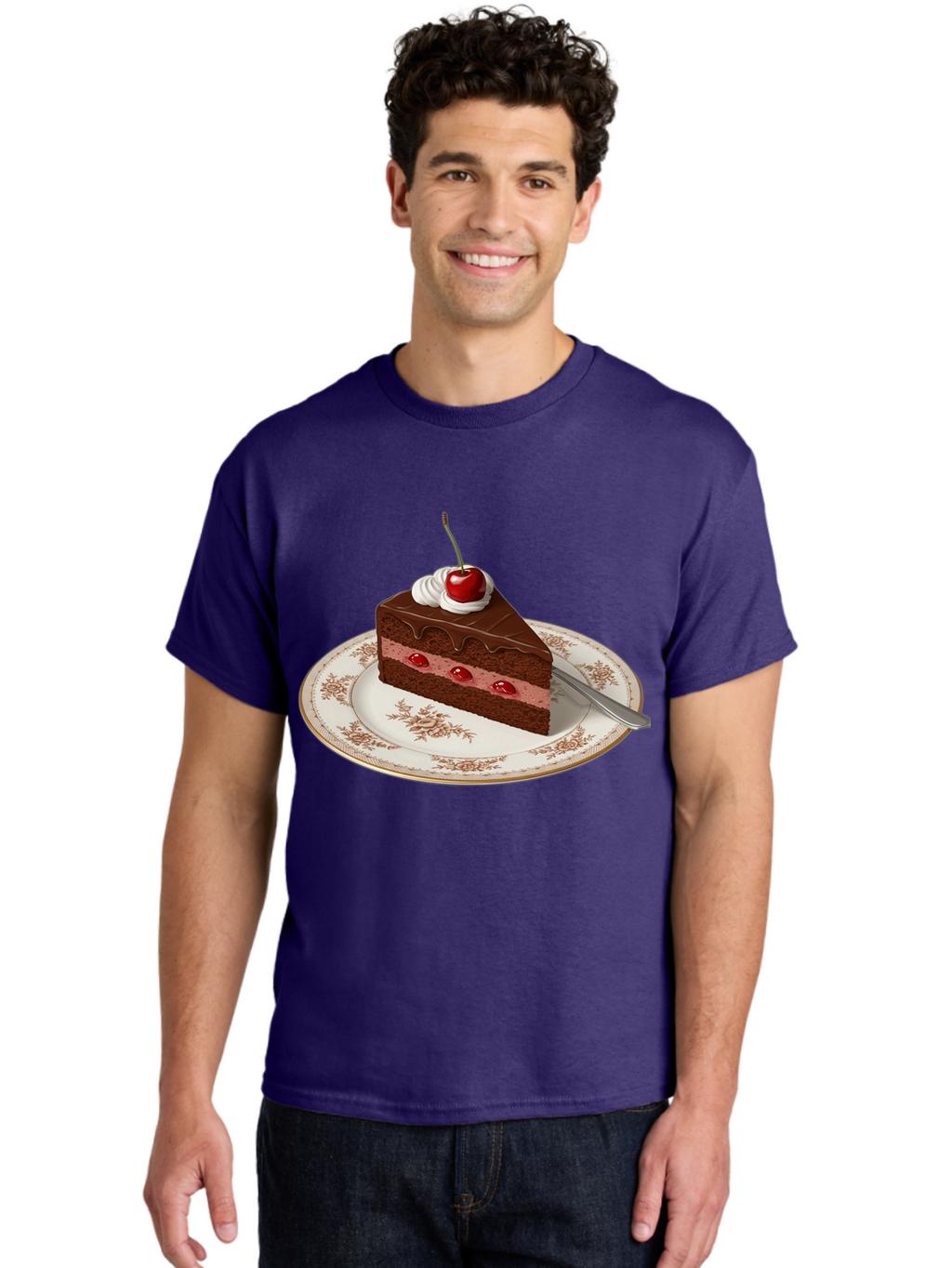 Black-Forest-Cake Men'S Graphic Tee, 100% Cotton, Comfortable Casual Summer Wear, Machine Washable, Vintage Camera, Old Camera, Antique Camera, Black Camera, Classic Photography, Photography Equipment, Nostalgic Device, Film Camera, Camera Art Bak069