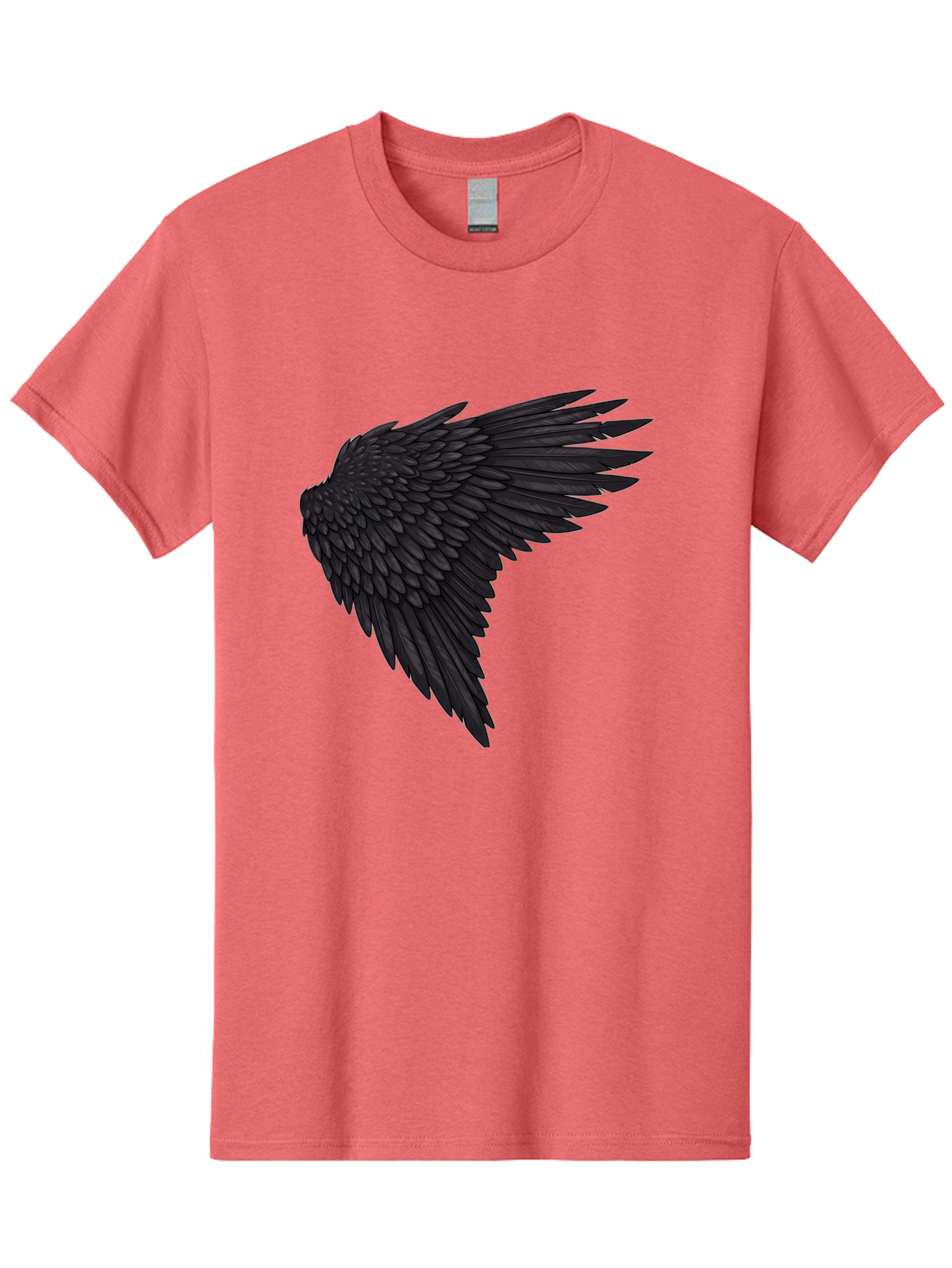 Black-Wing-1 Men'S Graphic Tee, 100% Cotton, Comfortable Casual Summer Wear, Machine Washable, Vintage Camera, Old Camera, Antique Camera, Black Camera, Classic Photography, Photography Equipment, Nostalgic Device, Film Camera, Camera Art Bak070