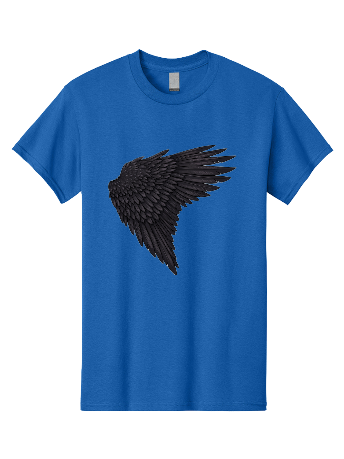 Black-Wing-1 Men'S Graphic Tee, 100% Cotton, Comfortable Casual Summer Wear, Machine Washable, Vintage Camera, Old Camera, Antique Camera, Black Camera, Classic Photography, Photography Equipment, Nostalgic Device, Film Camera, Camera Art Bak070