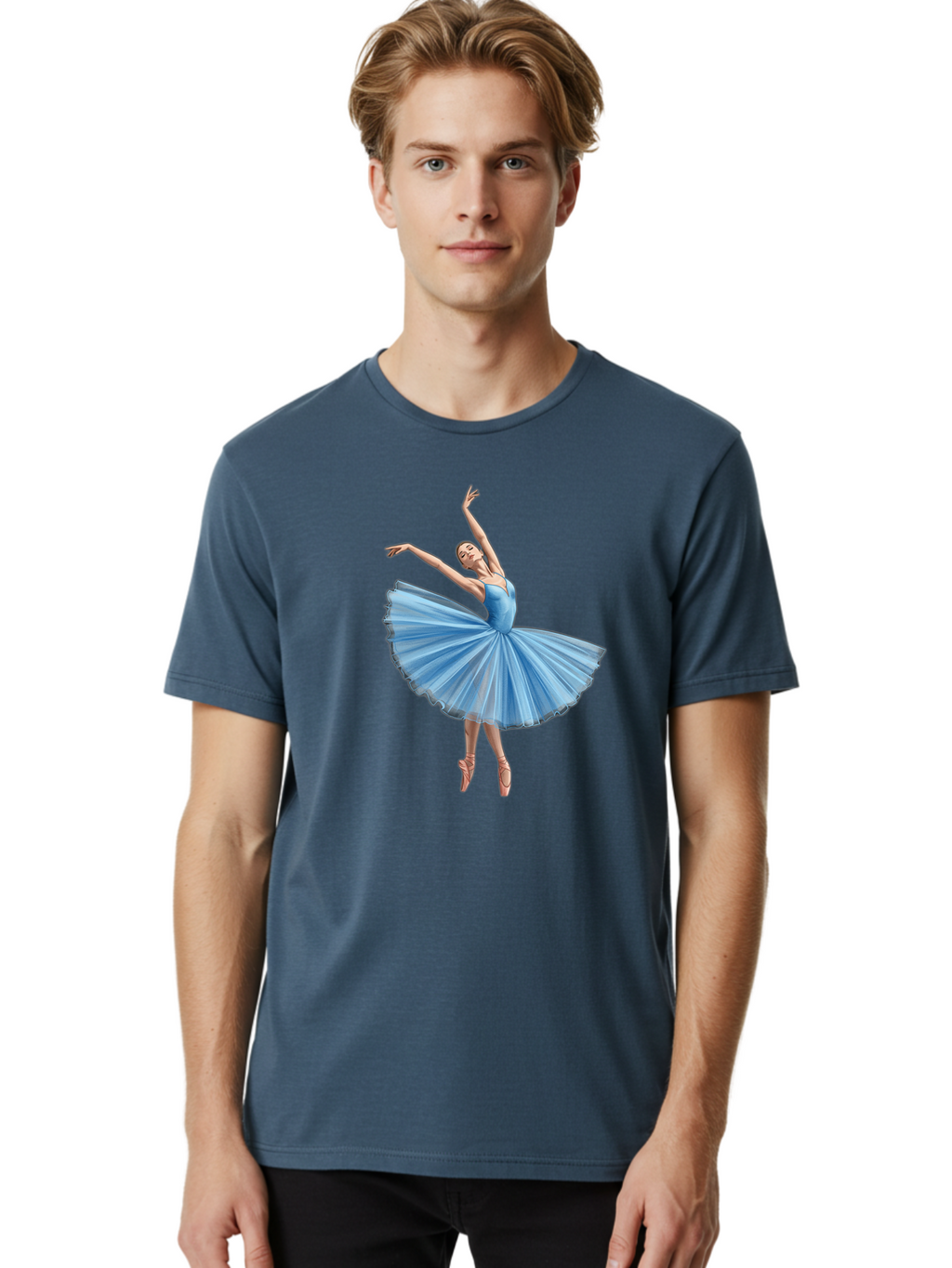 Blue-Ballerina Men'S Graphic Tee, 100% Cotton, Comfortable Casual Summer Wear, Machine Washable, Vintage Camera, Old Camera, Antique Camera, Black Camera, Classic Photography, Photography Equipment, Nostalgic Device, Film Camera, Camera Art Bak074