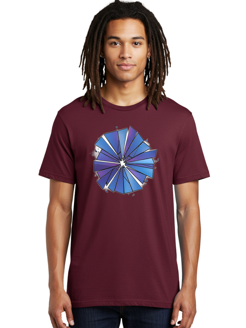 Blue-Pinwheel Men'S Graphic Tee, 100% Cotton, Comfortable Casual Summer Wear, Machine Washable, Vintage Camera, Old Camera, Antique Camera, Black Camera, Classic Photography, Photography Equipment, Nostalgic Device, Film Camera, Camera Art Bak082