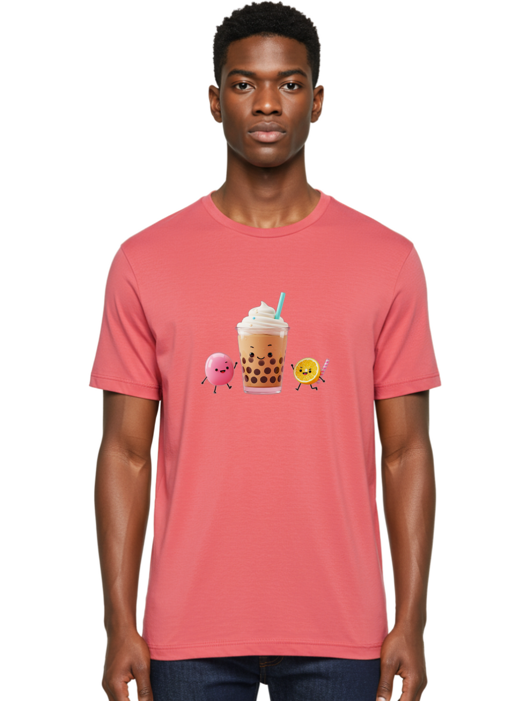 Boba-Drink Men'S Graphic Tee, 100% Cotton, Comfortable Casual Summer Wear, Machine Washable, Vintage Camera, Old Camera, Antique Camera, Black Camera, Classic Photography, Photography Equipment, Nostalgic Device, Film Camera, Camera Art Bak084