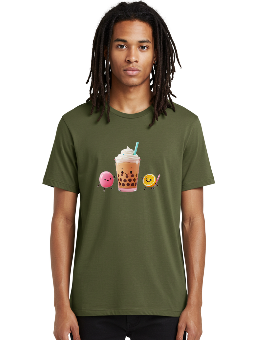 Boba-Drink Men'S Graphic Tee, 100% Cotton, Comfortable Casual Summer Wear, Machine Washable, Vintage Camera, Old Camera, Antique Camera, Black Camera, Classic Photography, Photography Equipment, Nostalgic Device, Film Camera, Camera Art Bak084