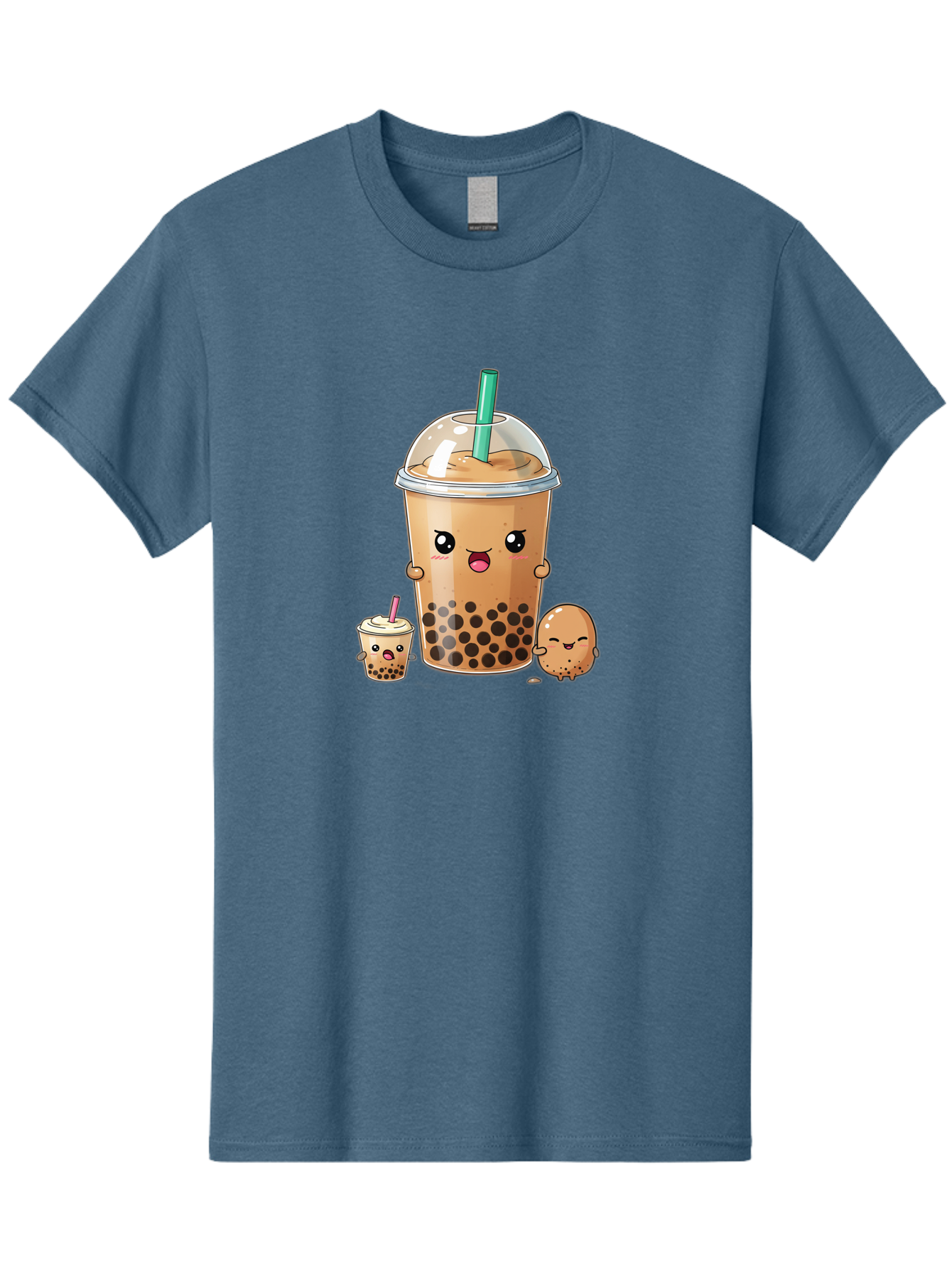 Boba-Tea-1 Men'S Graphic Tee, 100% Cotton, Comfortable Casual Summer Wear, Machine Washable, Vintage Camera, Old Camera, Antique Camera, Black Camera, Classic Photography, Photography Equipment, Nostalgic Device, Film Camera, Camera Art Bak085