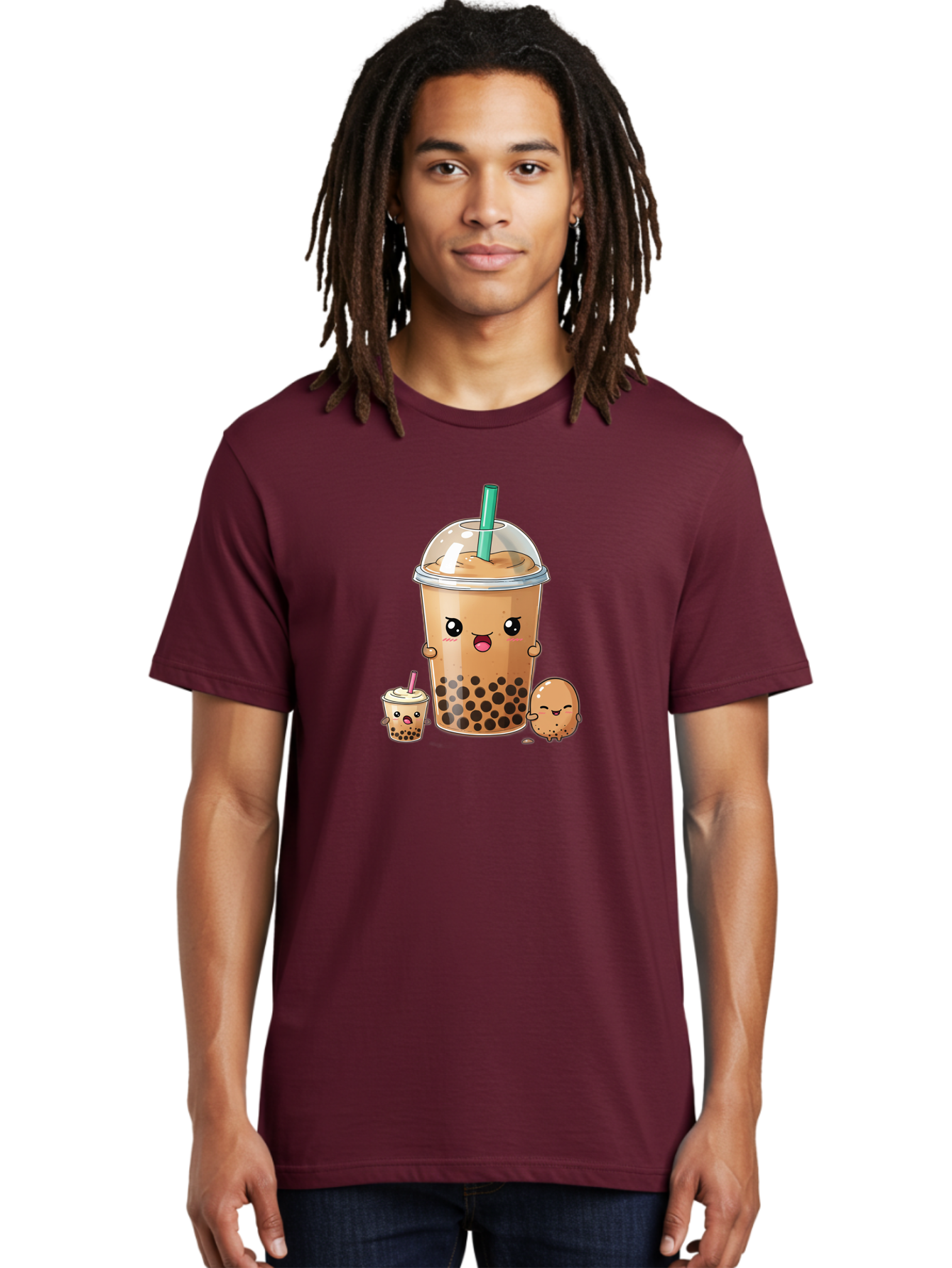 Boba-Tea-1 Men'S Graphic Tee, 100% Cotton, Comfortable Casual Summer Wear, Machine Washable, Vintage Camera, Old Camera, Antique Camera, Black Camera, Classic Photography, Photography Equipment, Nostalgic Device, Film Camera, Camera Art Bak085